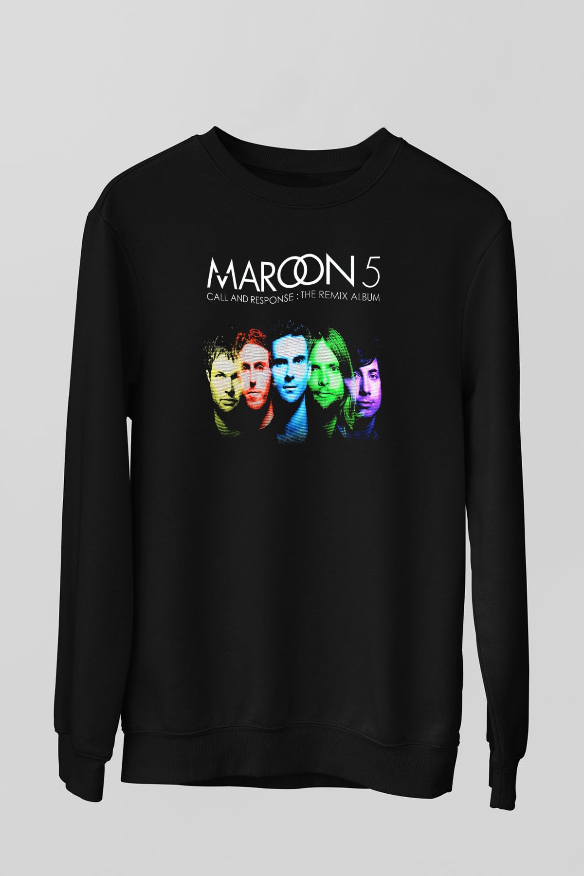 Maroon 5 Siyah Unisex Sweatshirt