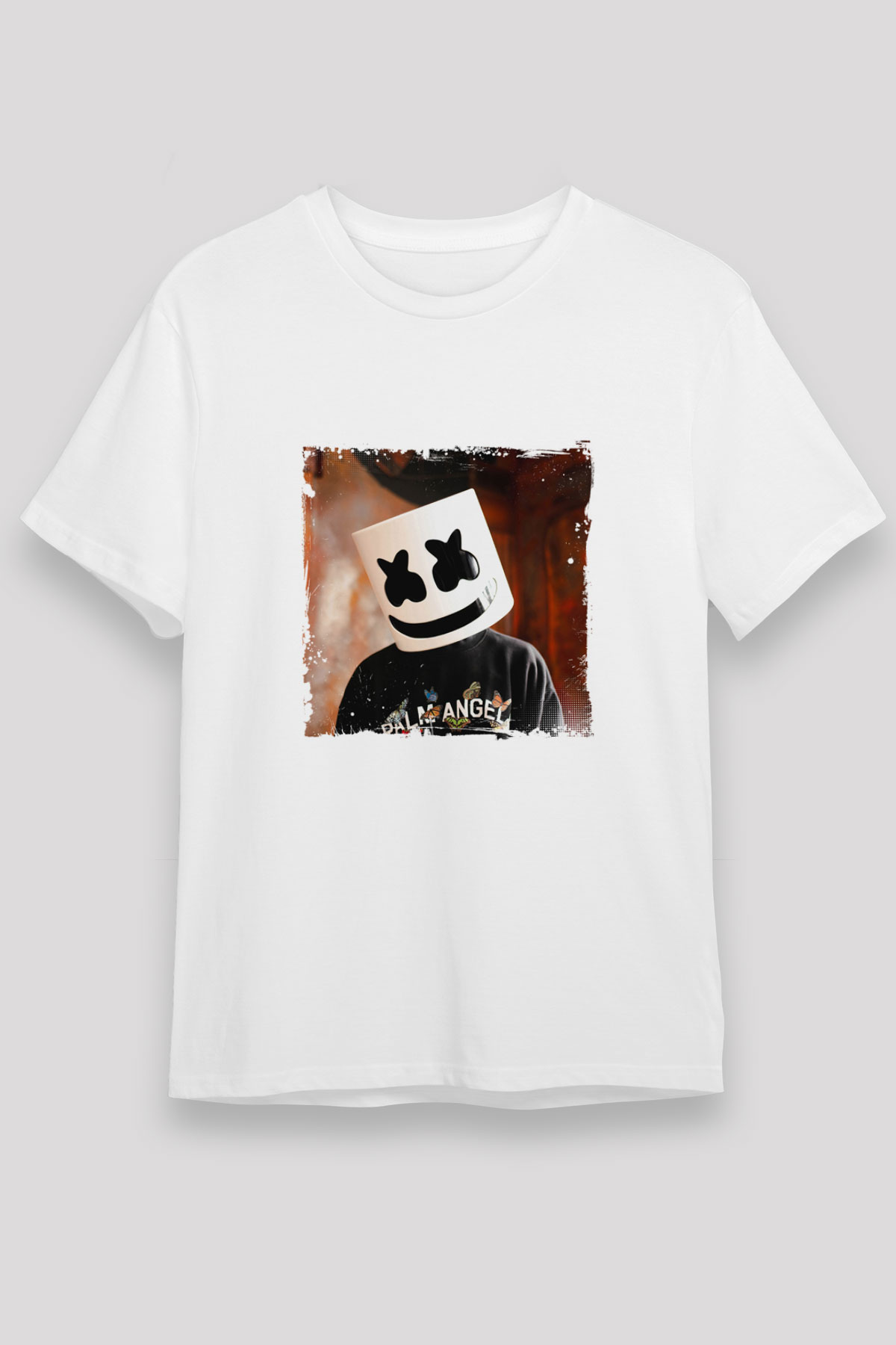 MarshmelloBaskılı Beyaz Tişört
