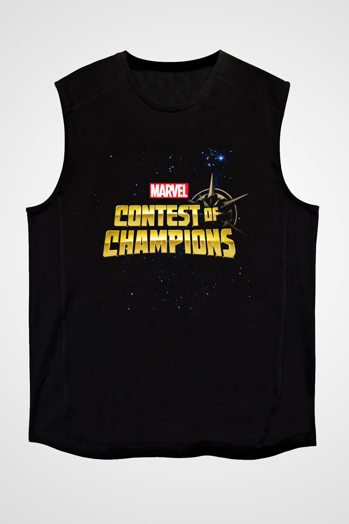 Marvel Contest of Champions Siyah Unisex Kolsuz Tişört