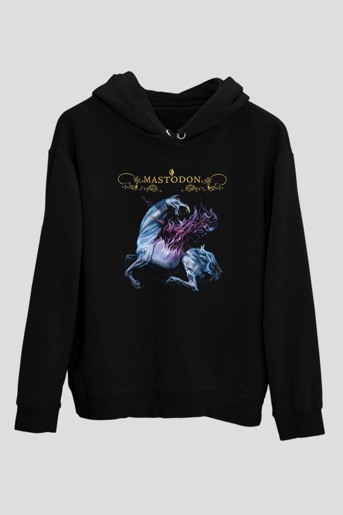 Mastodon Siyah Unisex Hoodie