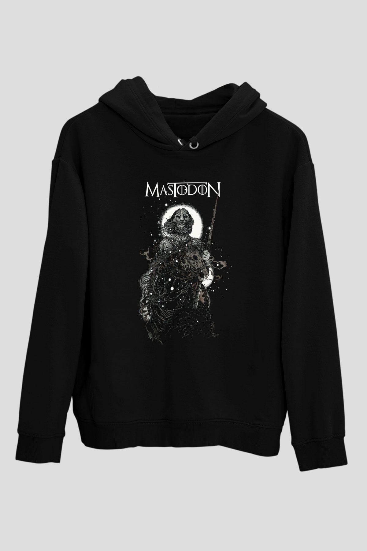 Mastodon Siyah Unisex Hoodie