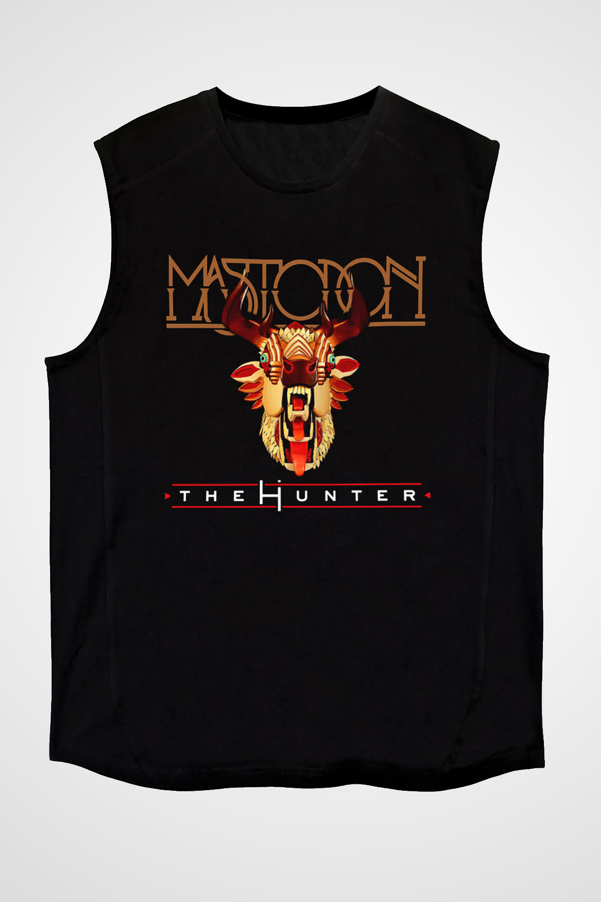 Mastodon Siyah Unisex Kolsuz Tişört