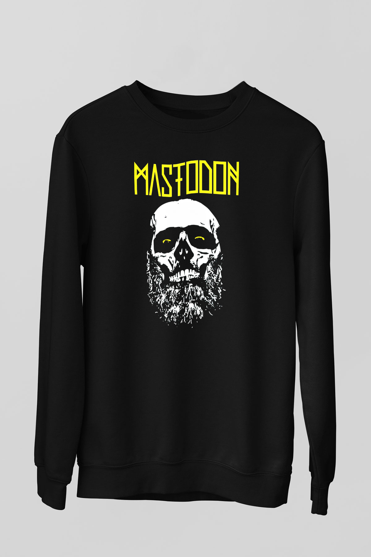 Mastodon Siyah Unisex Sweatshirt