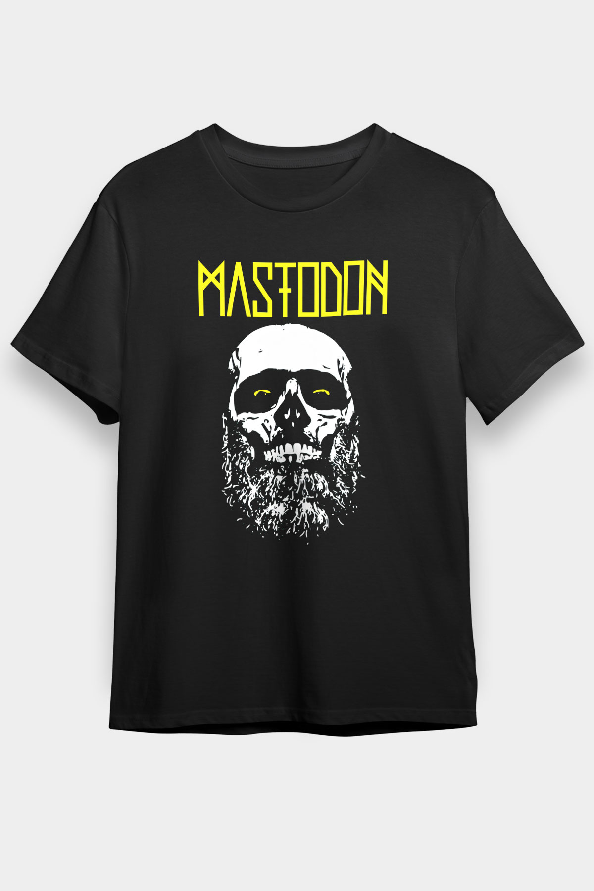 Mastodon Siyah Unisex Tişört T-Shirt - TişörtFabrikası
