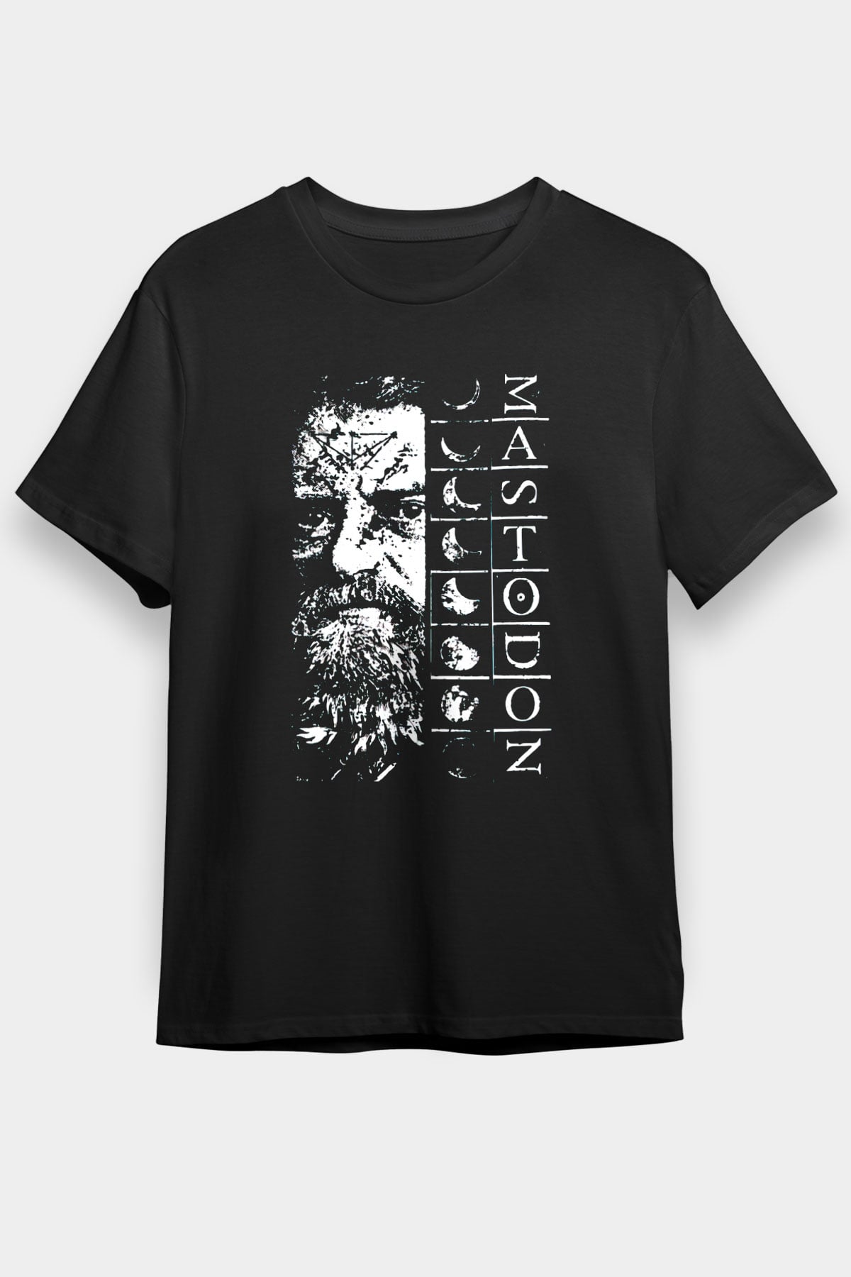 Mastodon Siyah Unisex Tişört T-Shirt - TişörtFabrikası