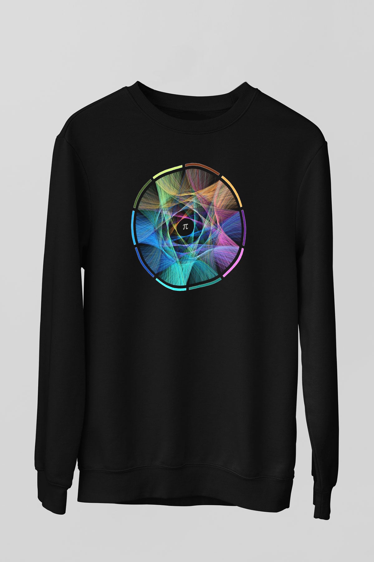 Matematikçi Siyah Unisex Sweatshirt