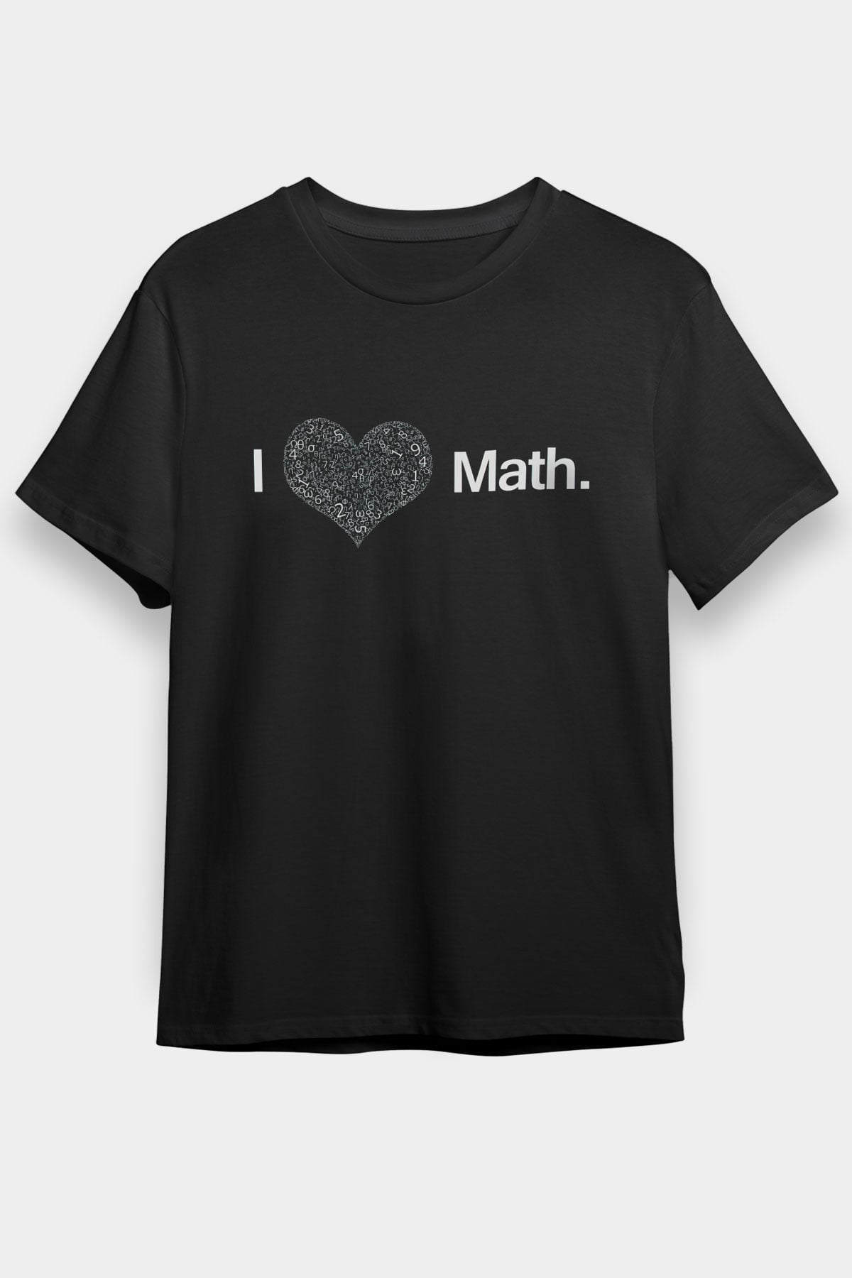 Matematikçi Siyah Unisex Tişört T-Shirt - TişörtFabrikası