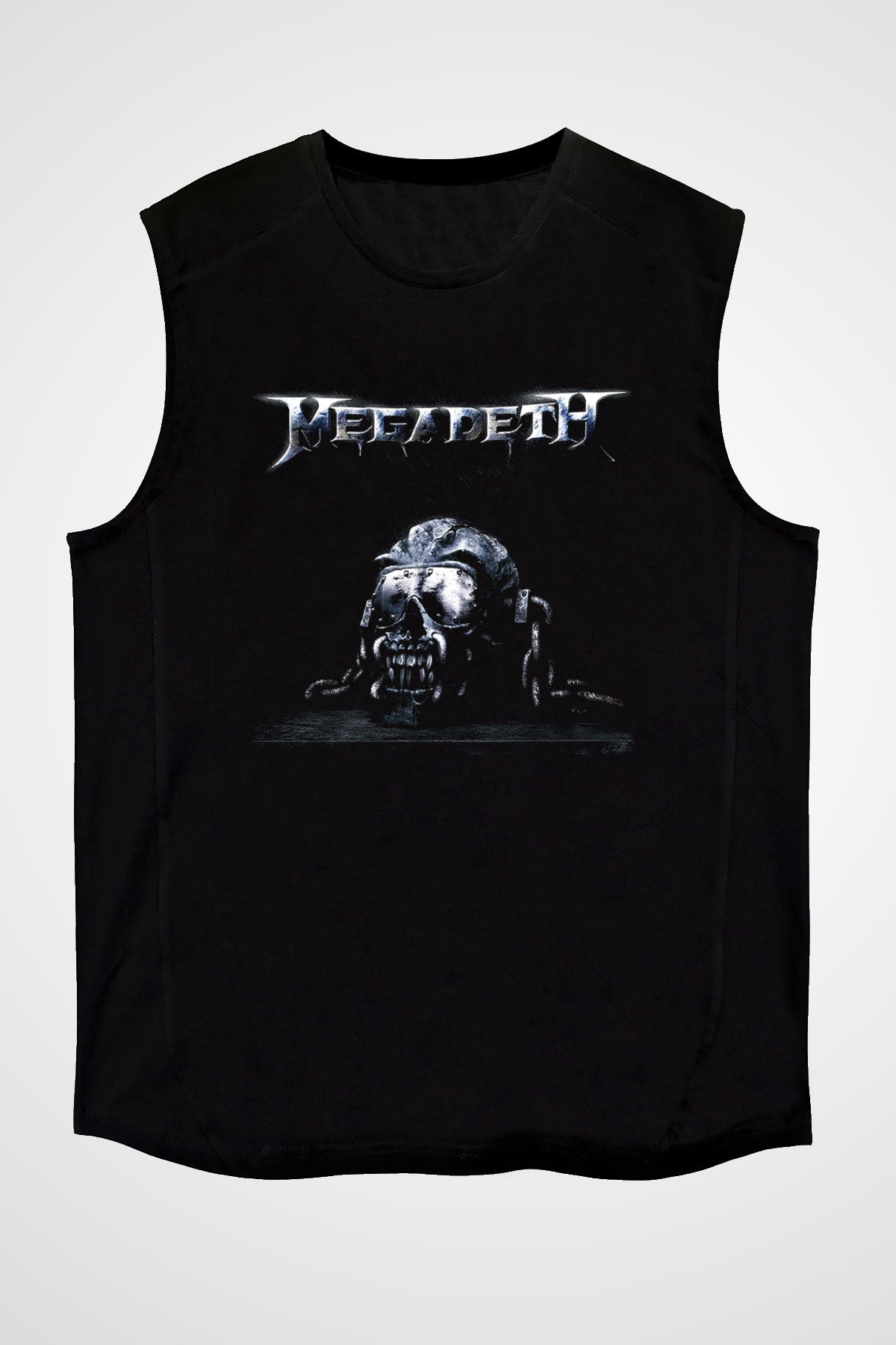 Megadeth Siyah Unisex Kolsuz Tişört