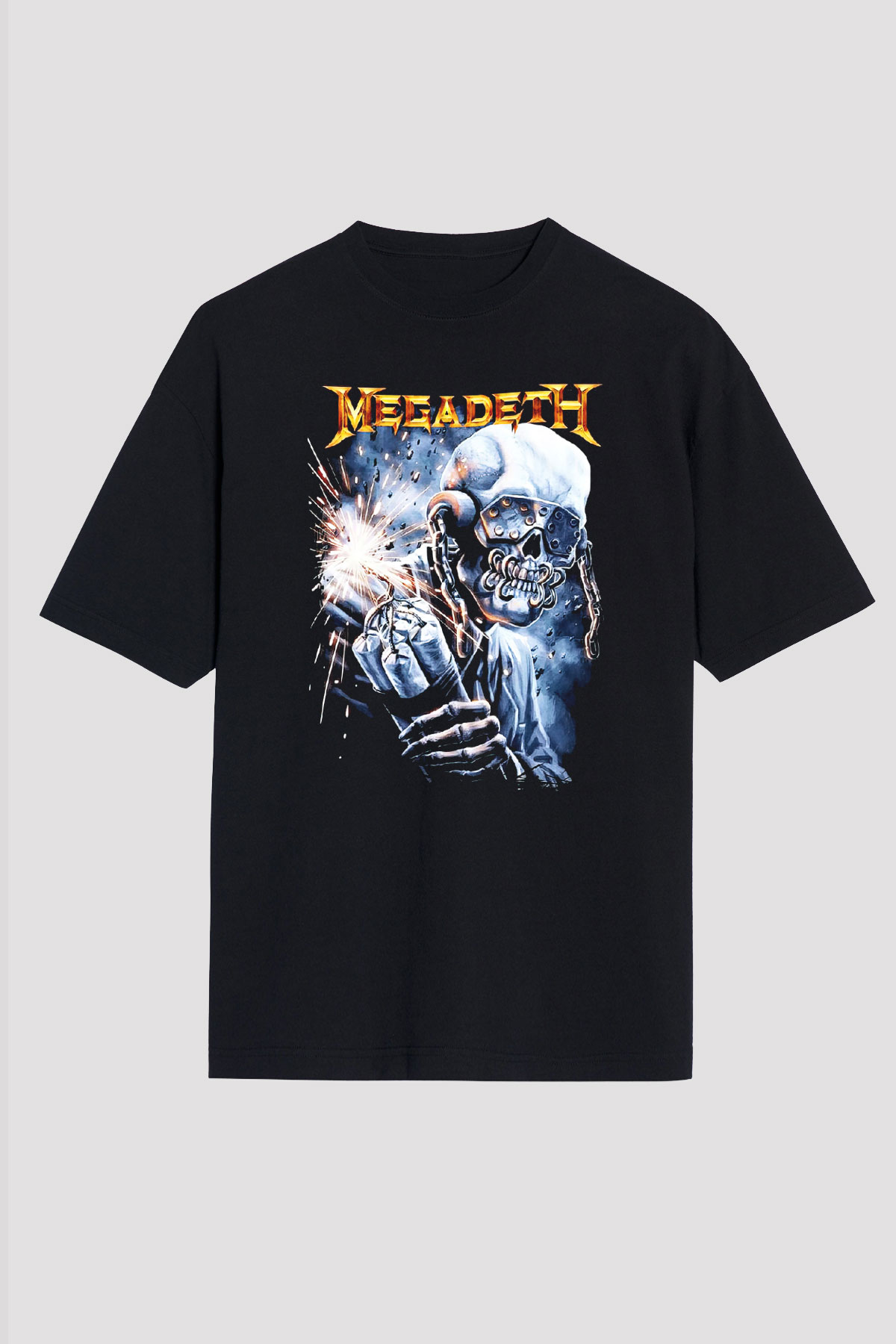 Megadeth Siyah Unisex Oversize Tişört T-Shirt