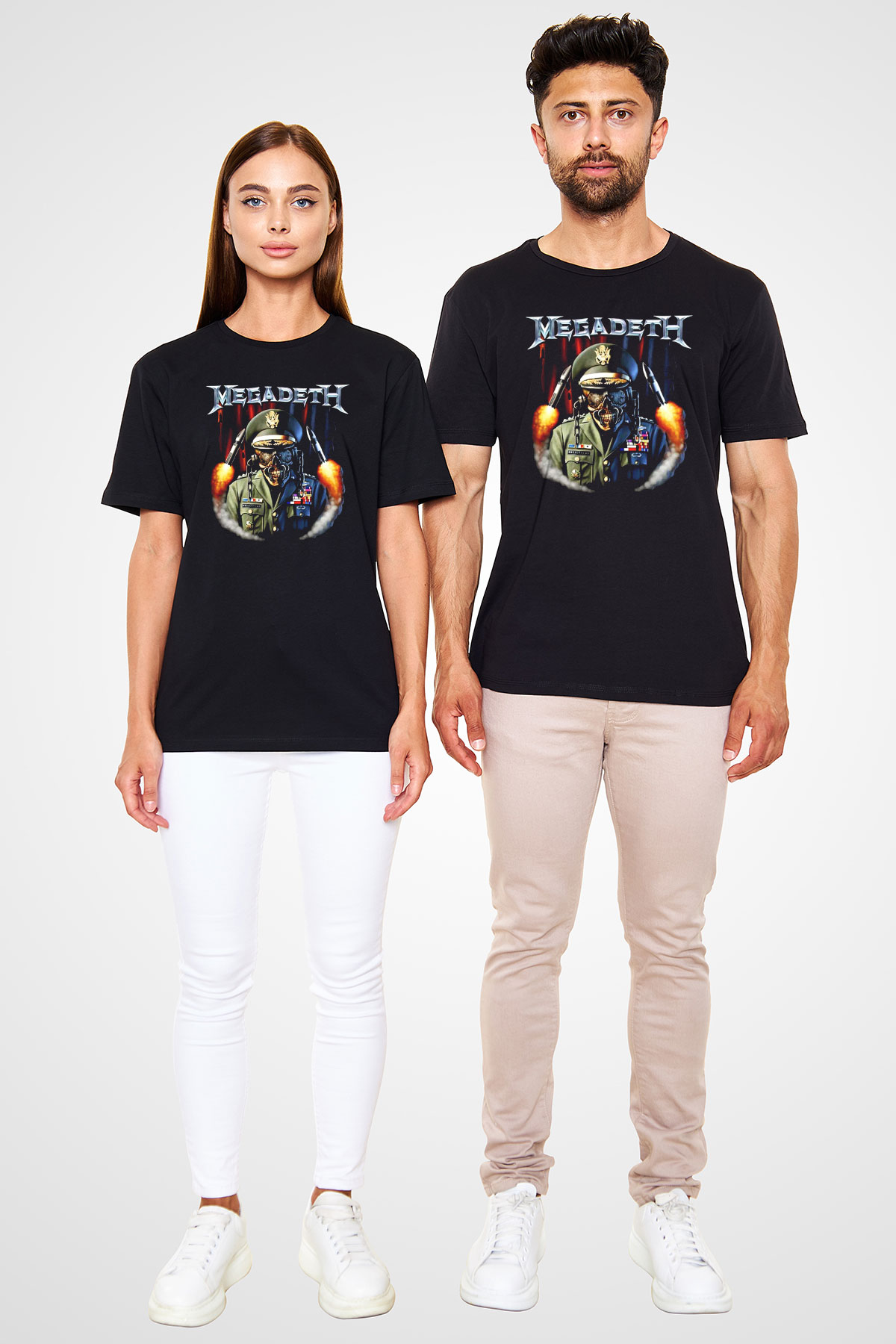 Megadeth Siyah Unisex Tişört T-Shirt - TişörtFabrikası