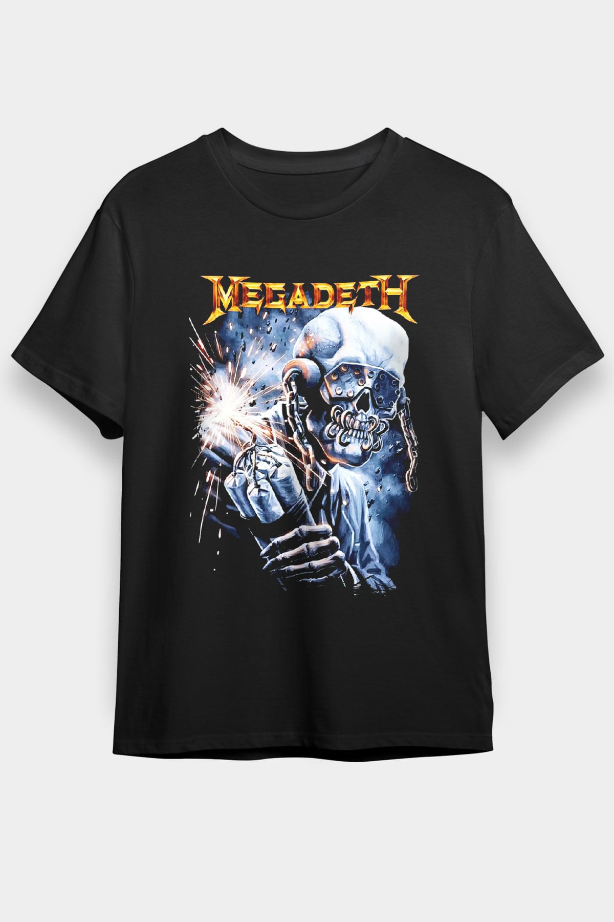 Megadeth Siyah Unisex Tişört T-Shirt - TişörtFabrikası