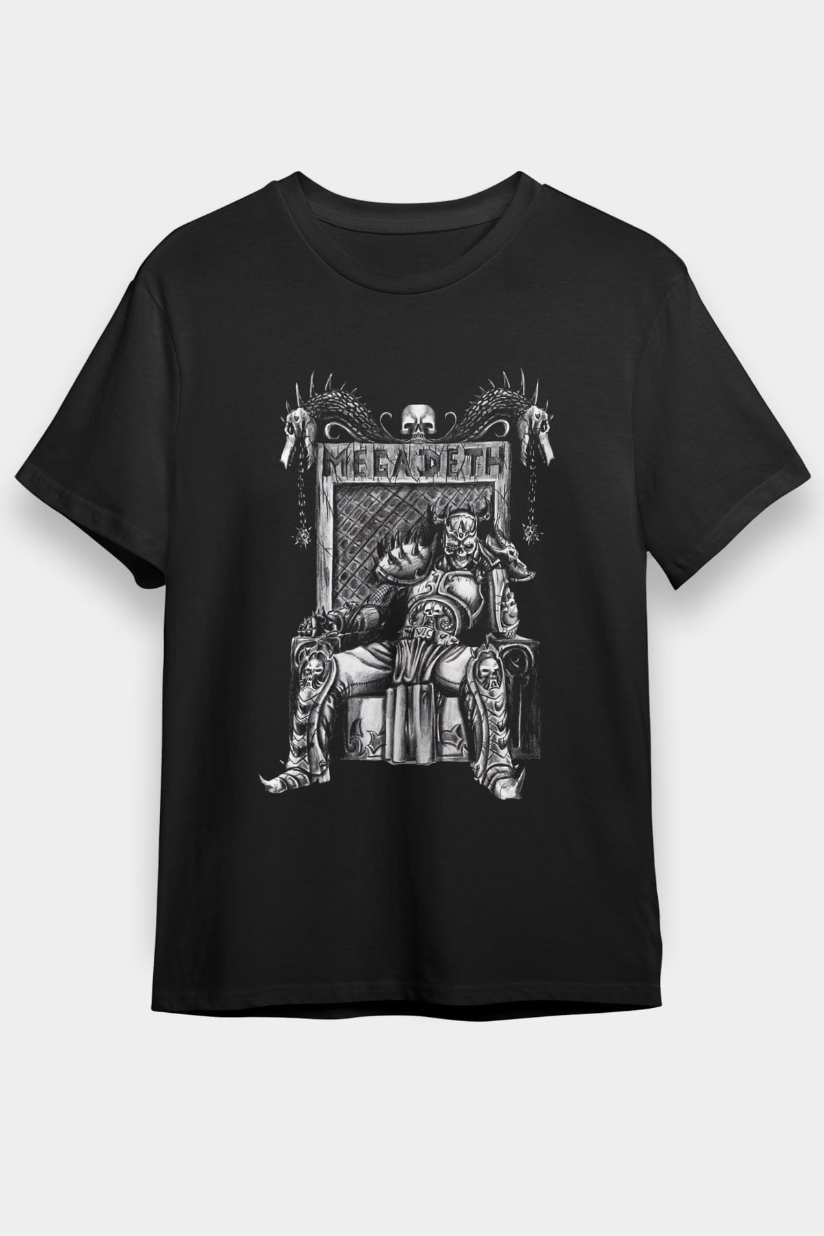 Megadeth Siyah Unisex Tişört T-Shirt - TişörtFabrikası