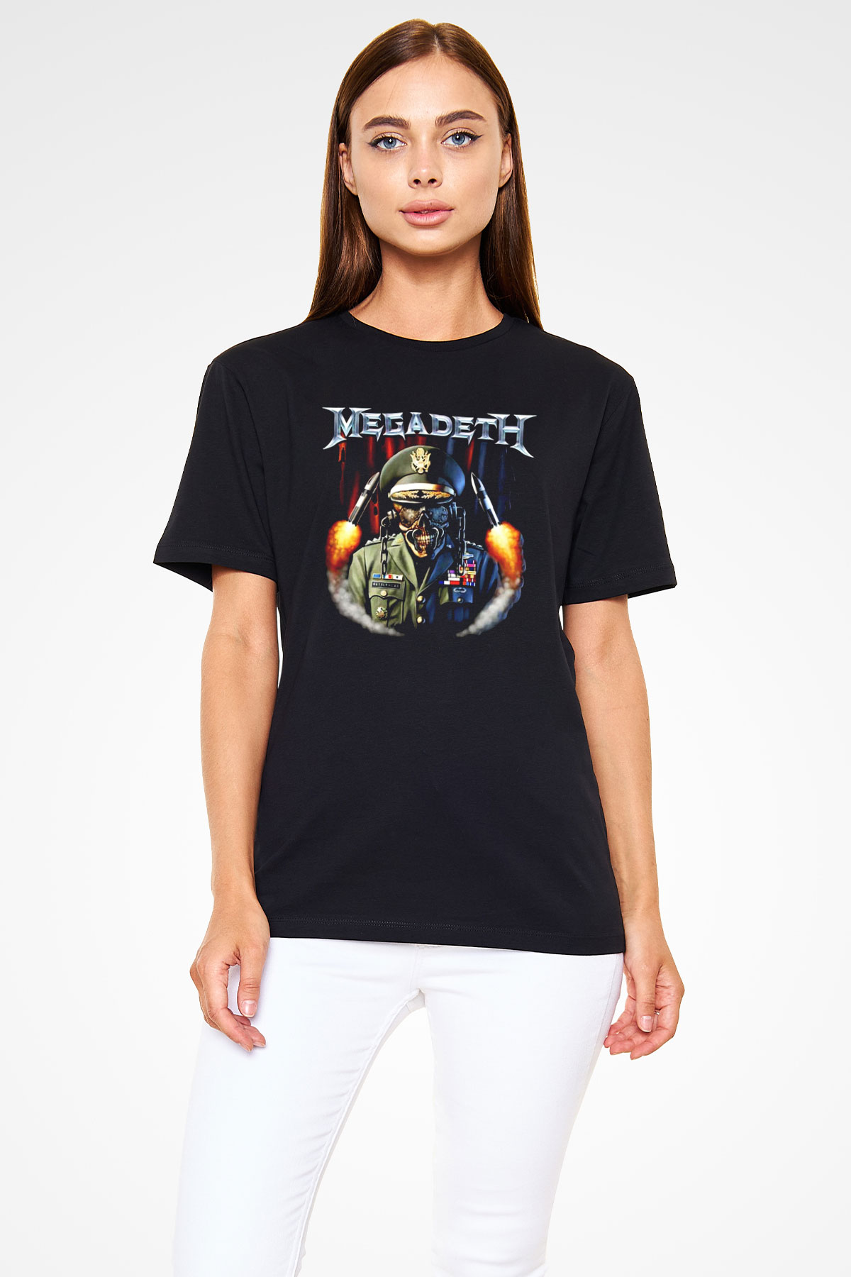 Megadeth Siyah Unisex Tişört T-Shirt - TişörtFabrikası