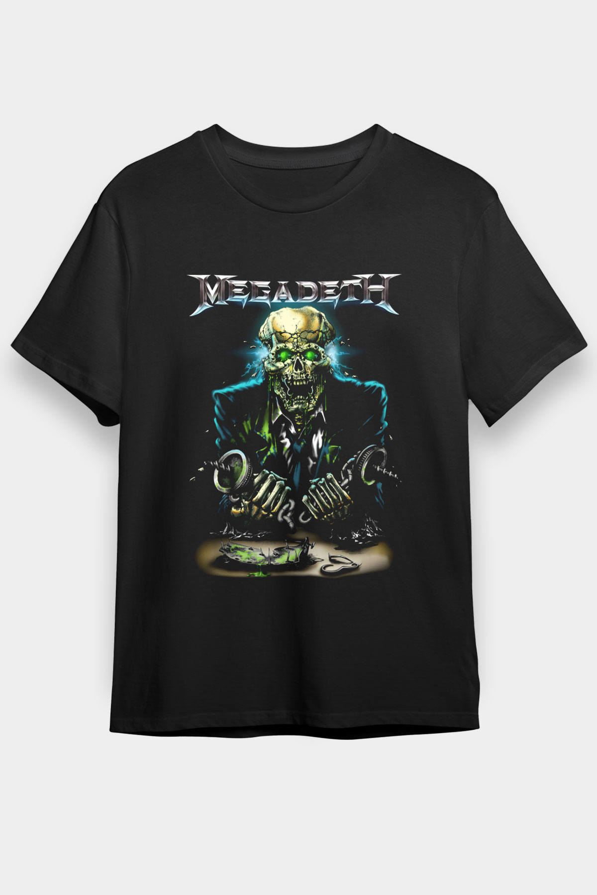 Megadeth Siyah Unisex Tişört T-Shirt - TişörtFabrikası