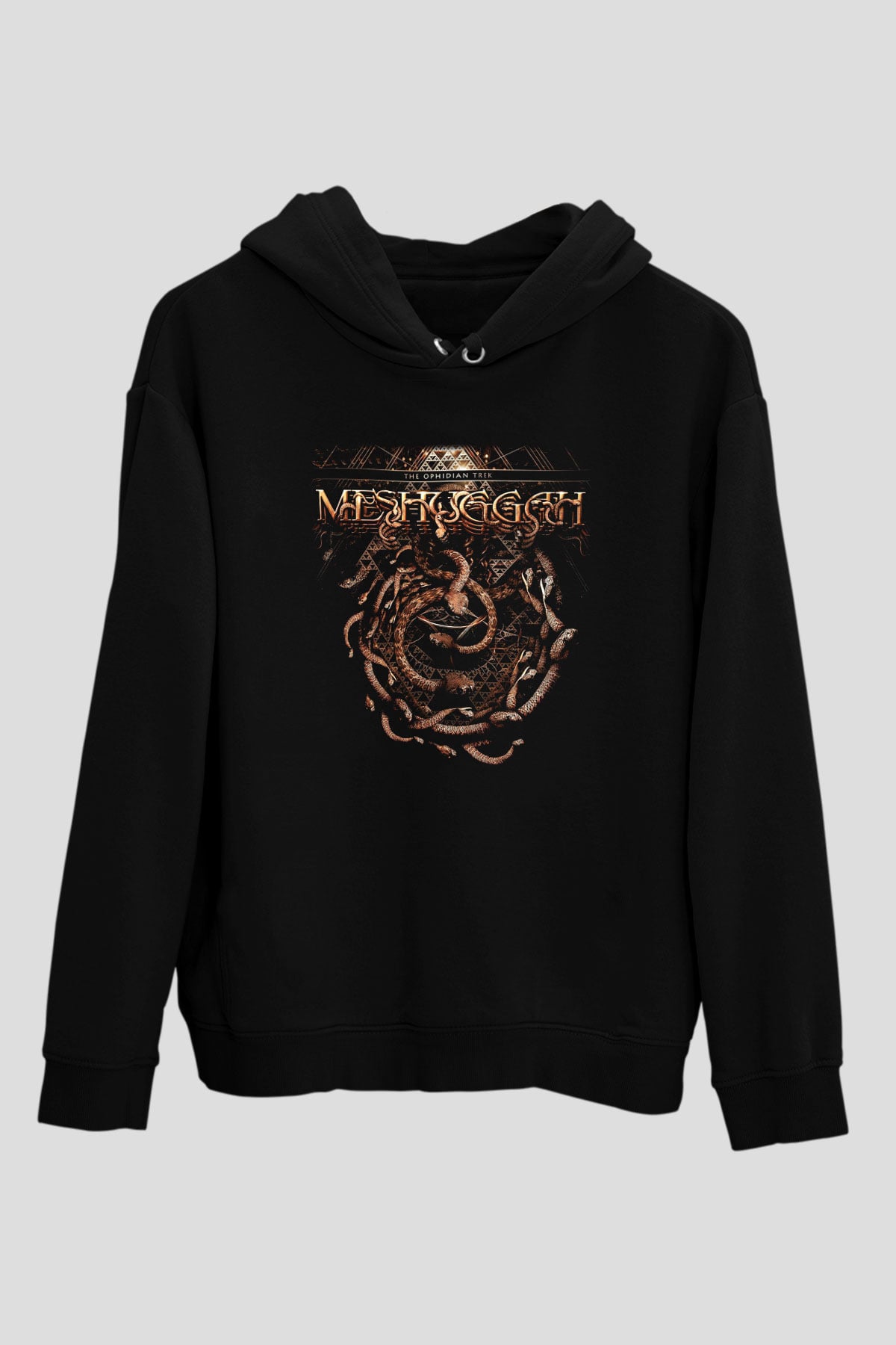 Meshuggah Siyah Unisex Hoodie