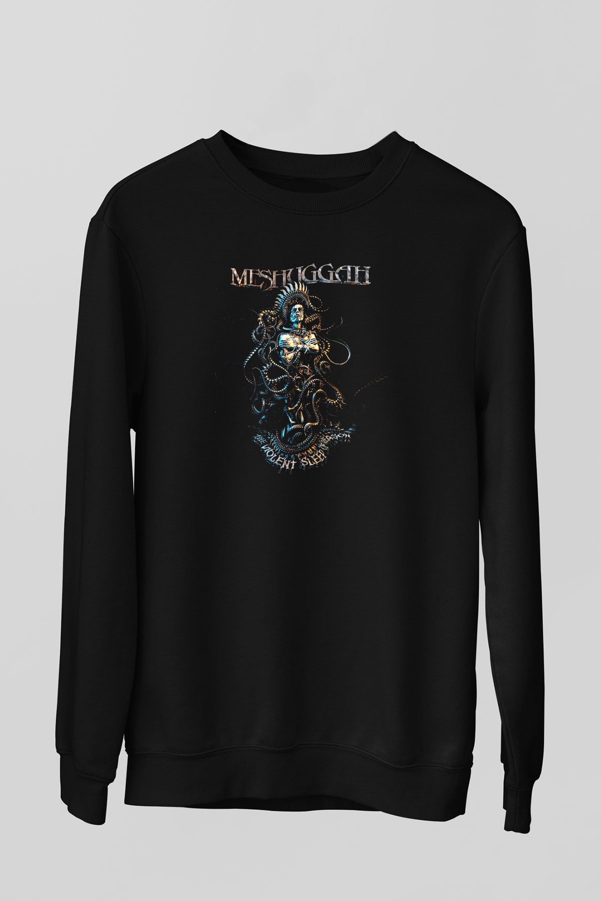 Meshuggah Siyah Unisex Sweatshirt