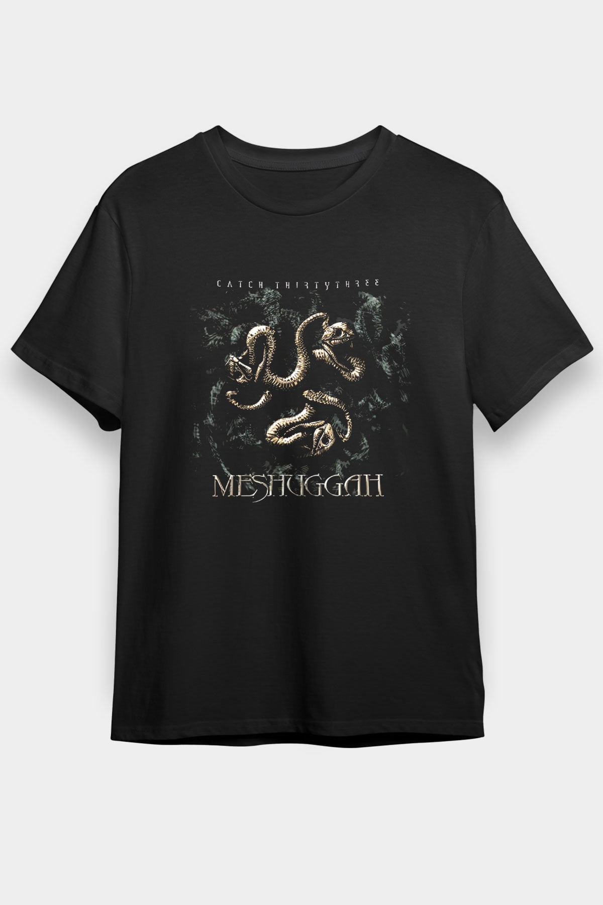 Meshuggah Siyah Unisex Tişört T-Shirt - TişörtFabrikası