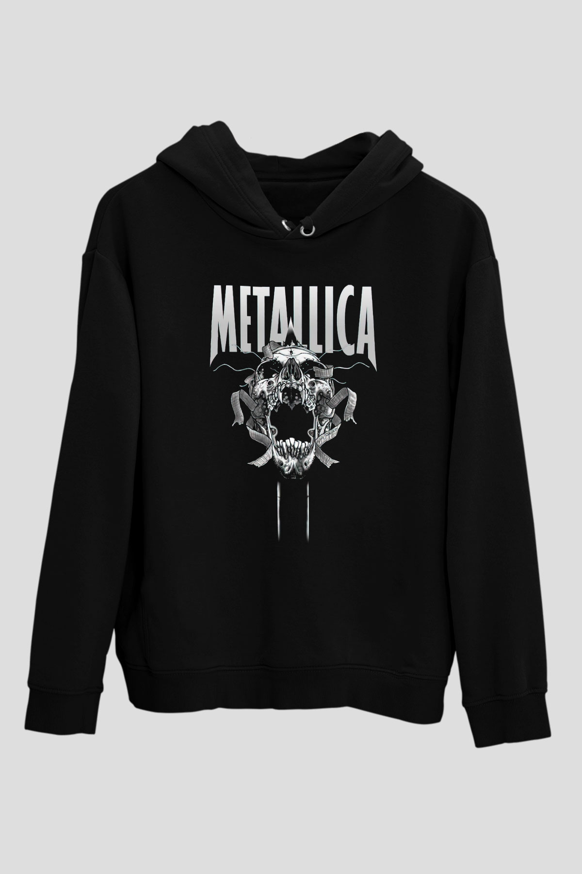 Metallica Siyah Unisex Hoodie