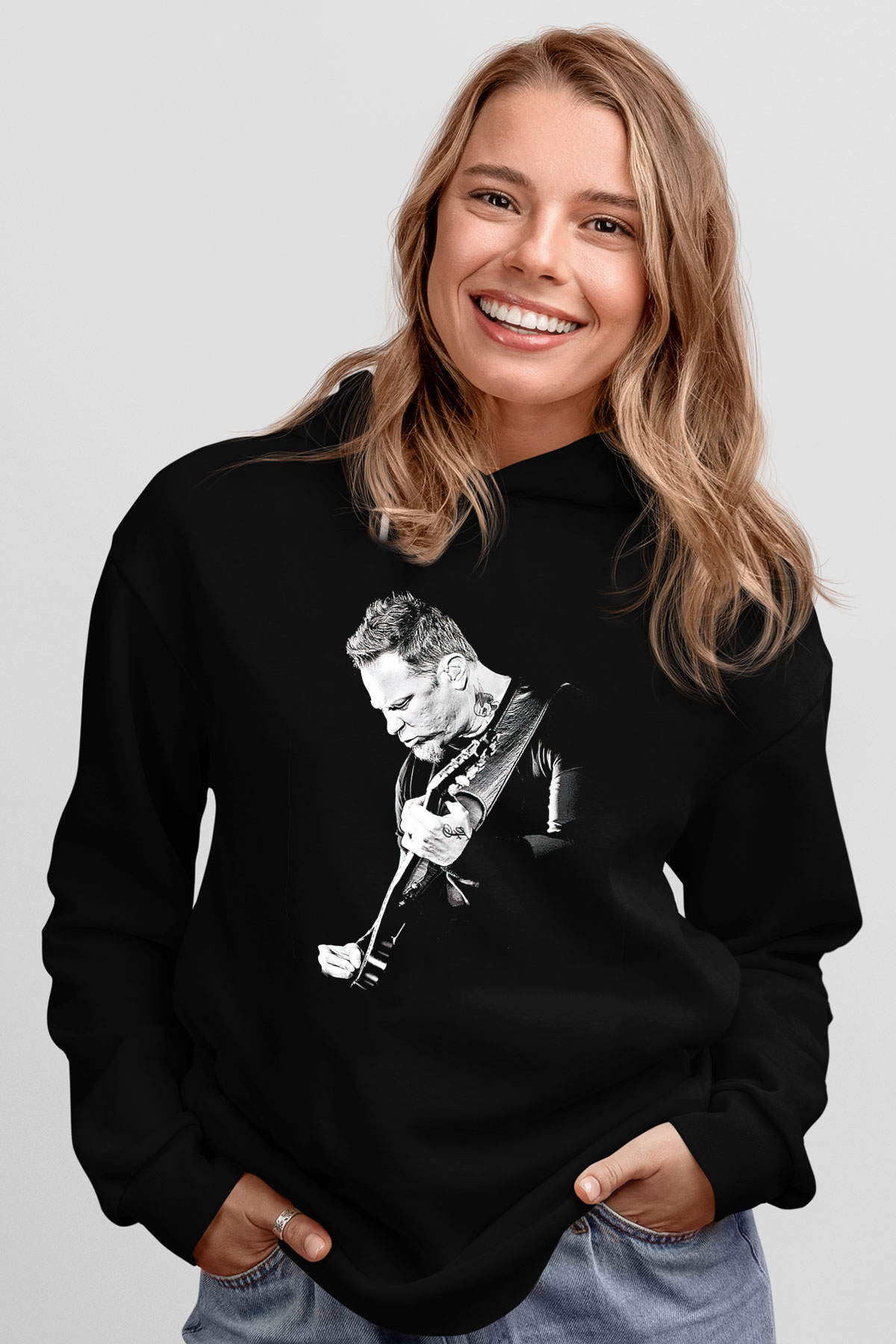 Metallica Siyah Unisex Hoodie