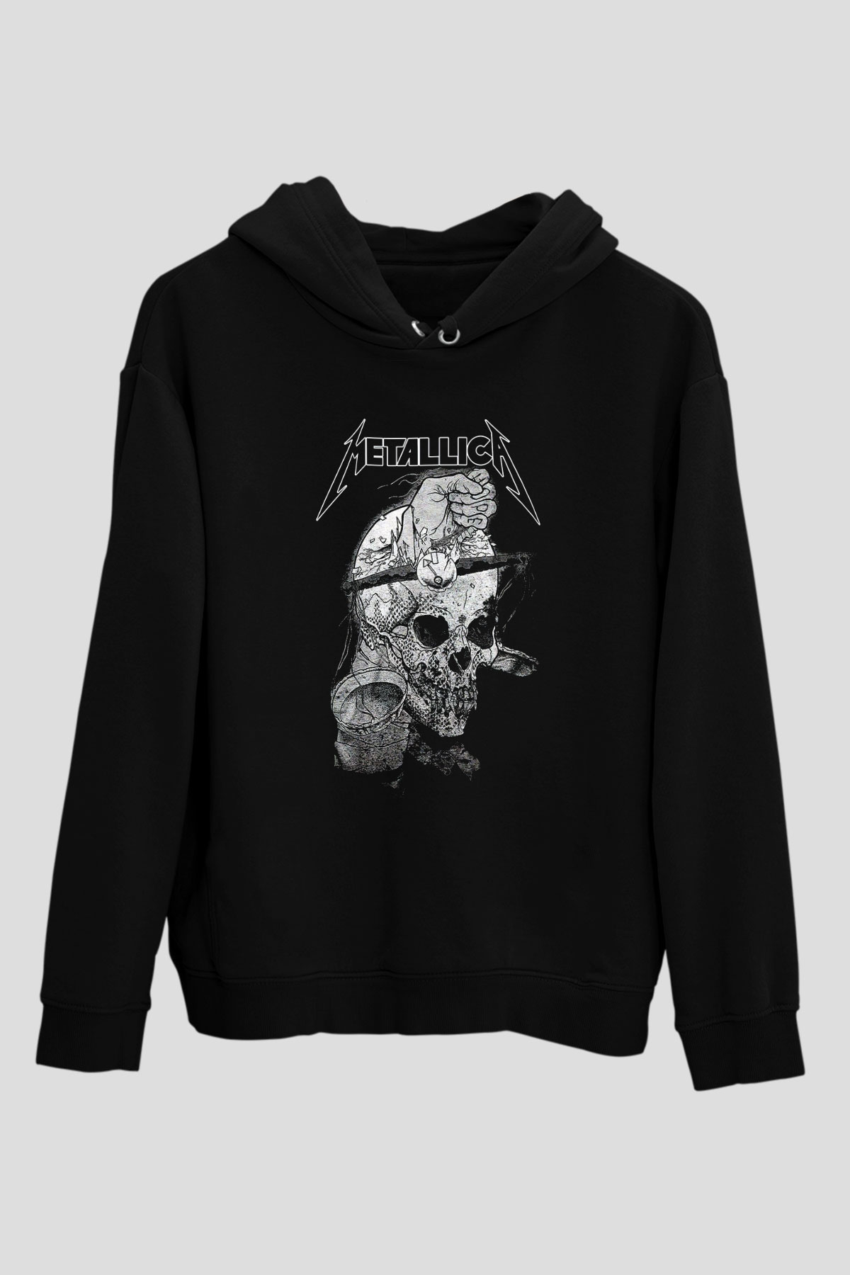 Metallica Siyah Unisex Hoodie