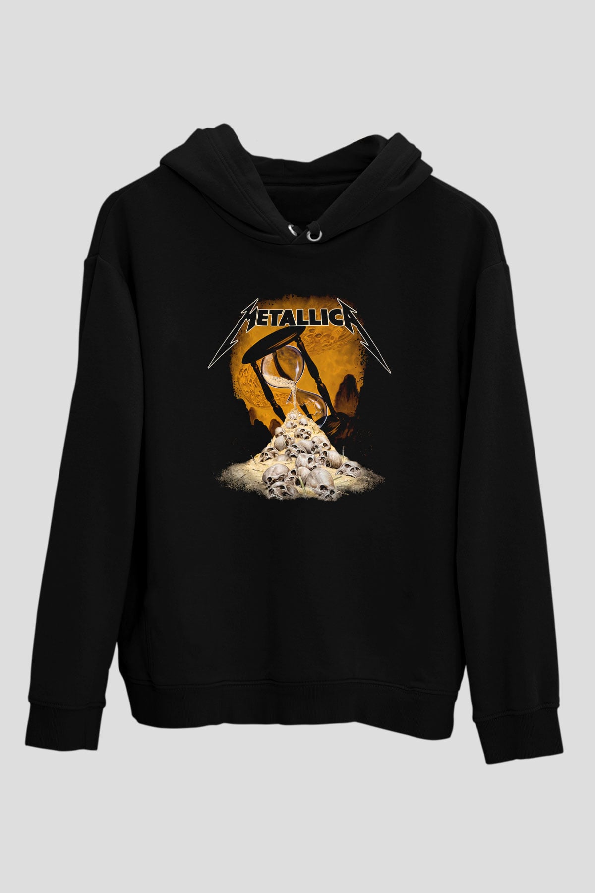 Metallica Siyah Unisex Hoodie
