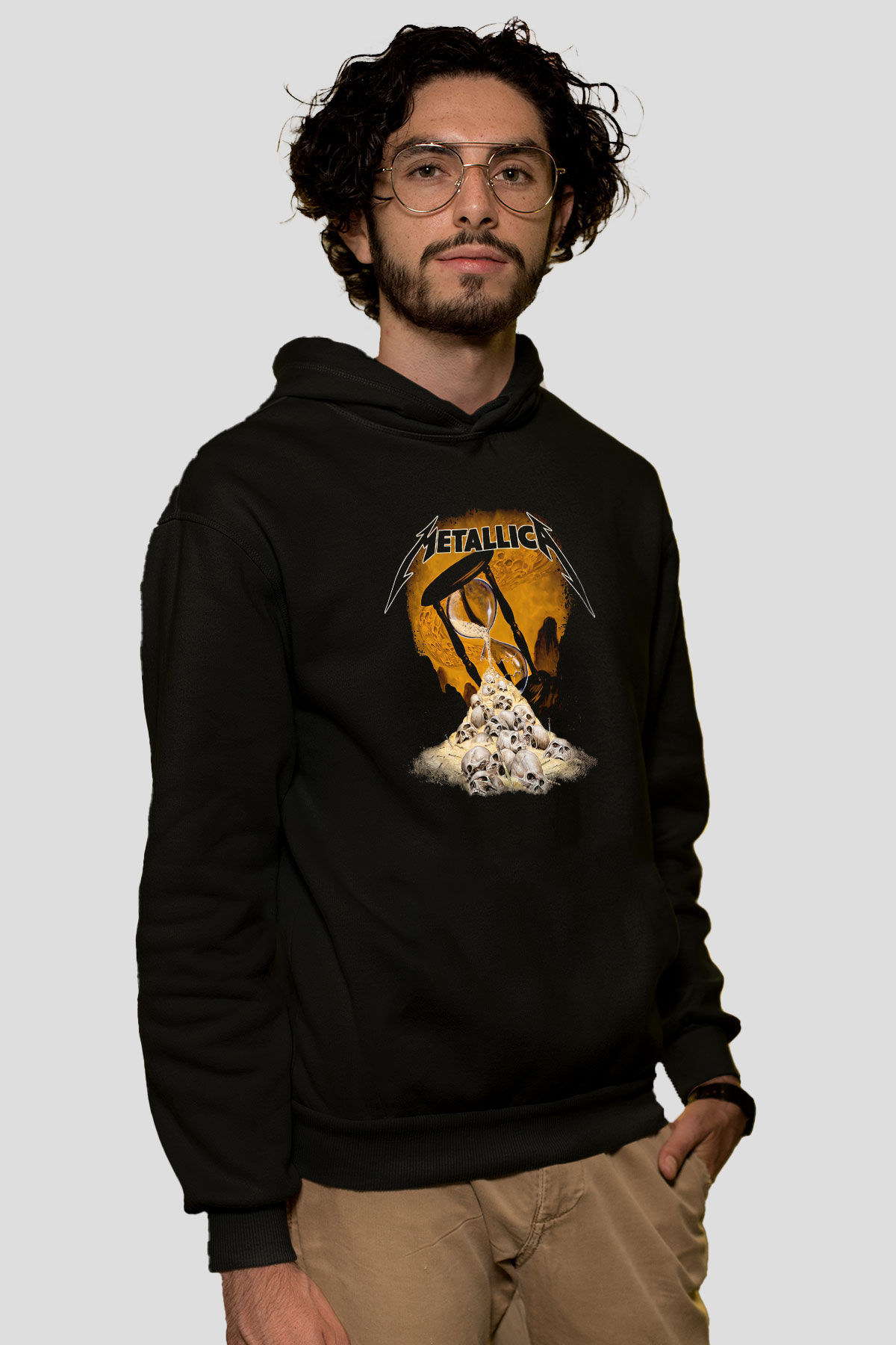 Metallica Siyah Unisex Hoodie