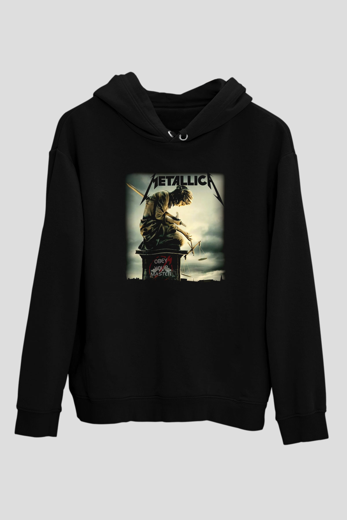 Metallica Siyah Unisex Hoodie