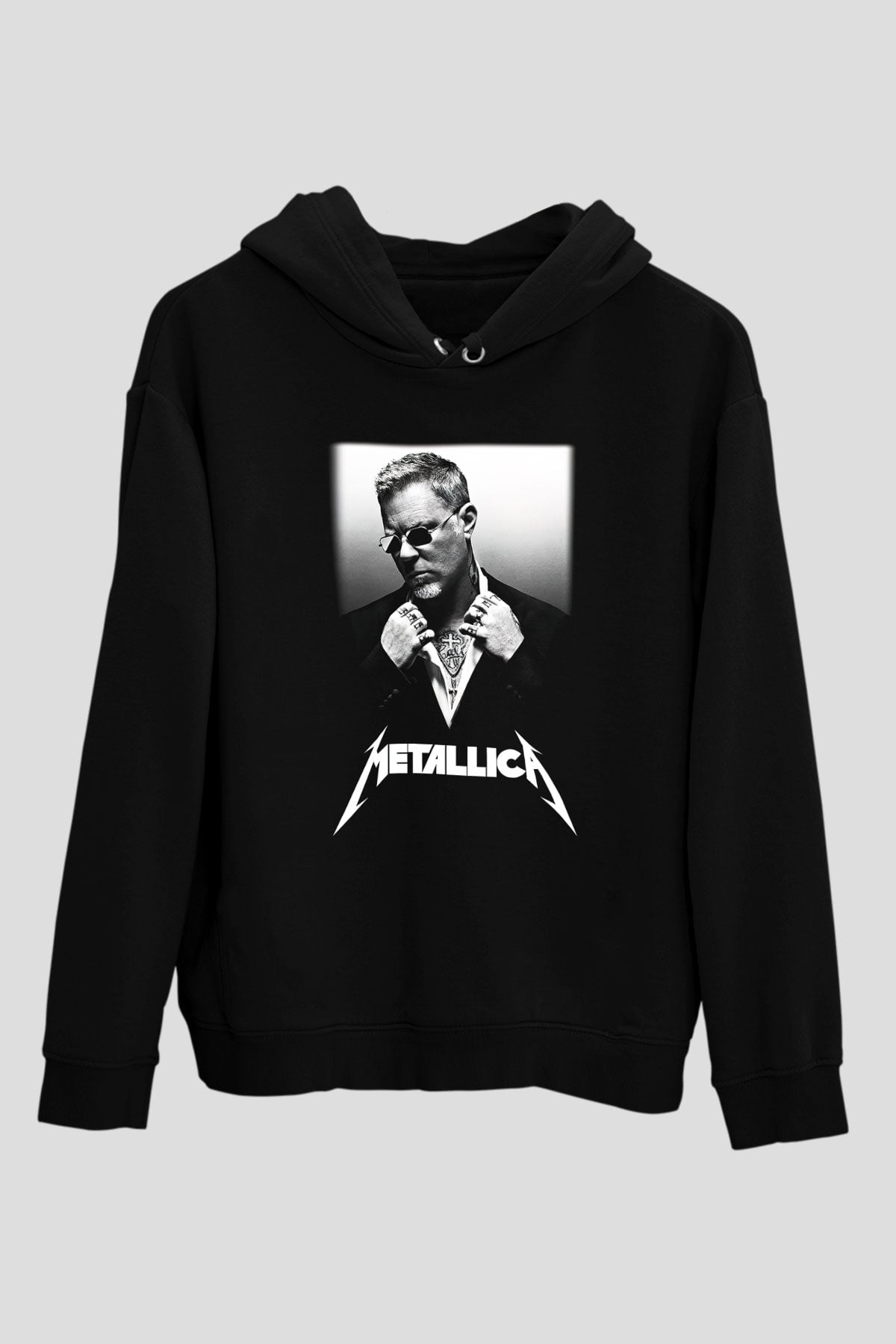 Metallica Siyah Unisex Hoodie