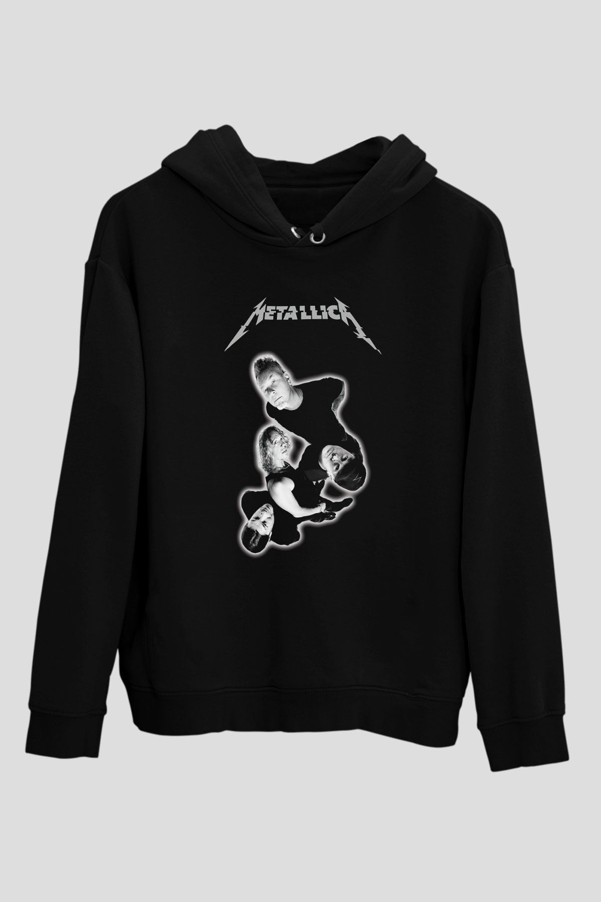 Metallica Siyah Unisex Hoodie