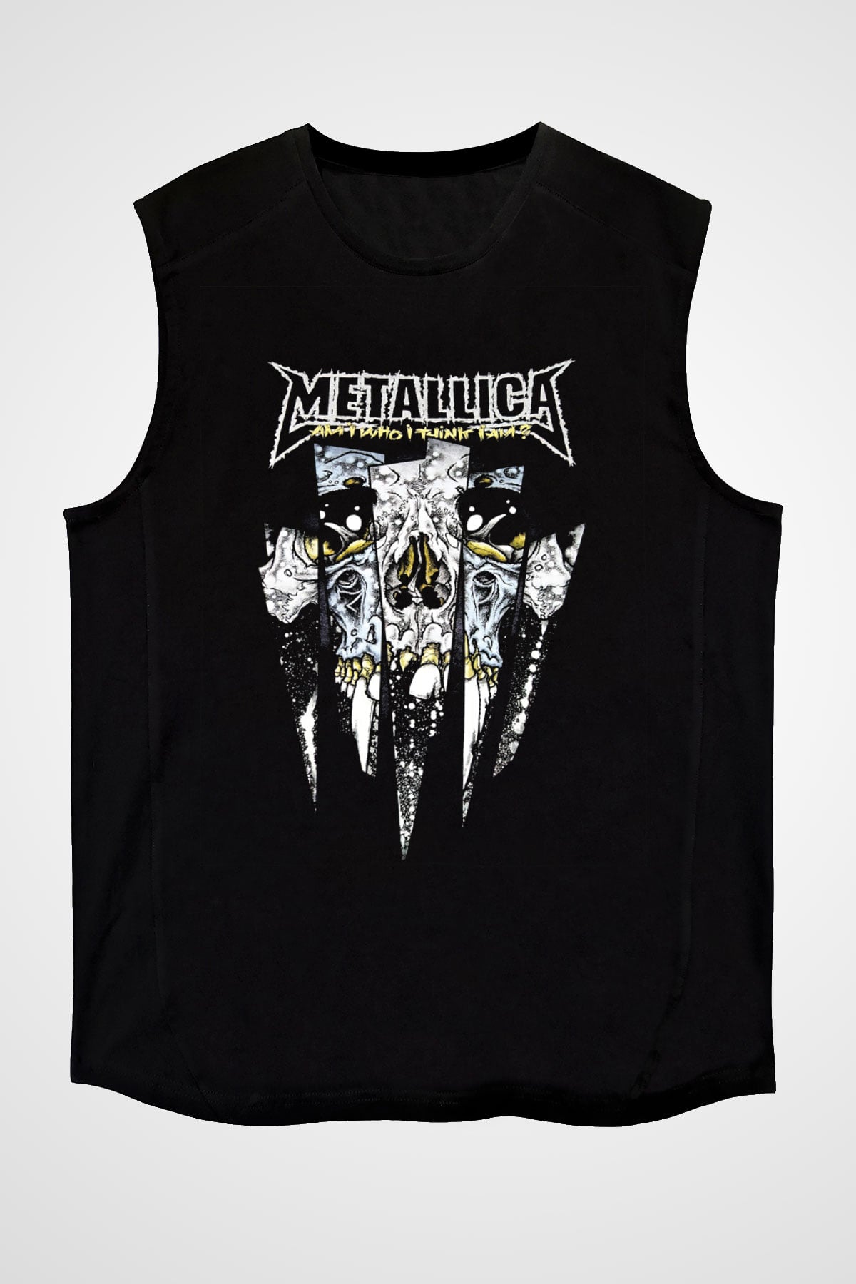 Metallica Siyah Unisex Kolsuz Tişört