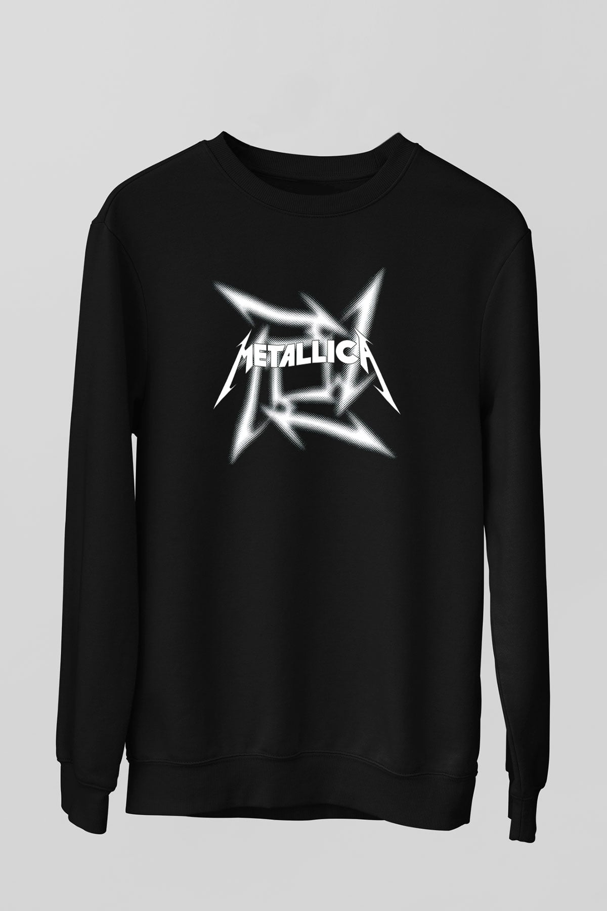 Metallica Siyah Unisex Sweatshirt