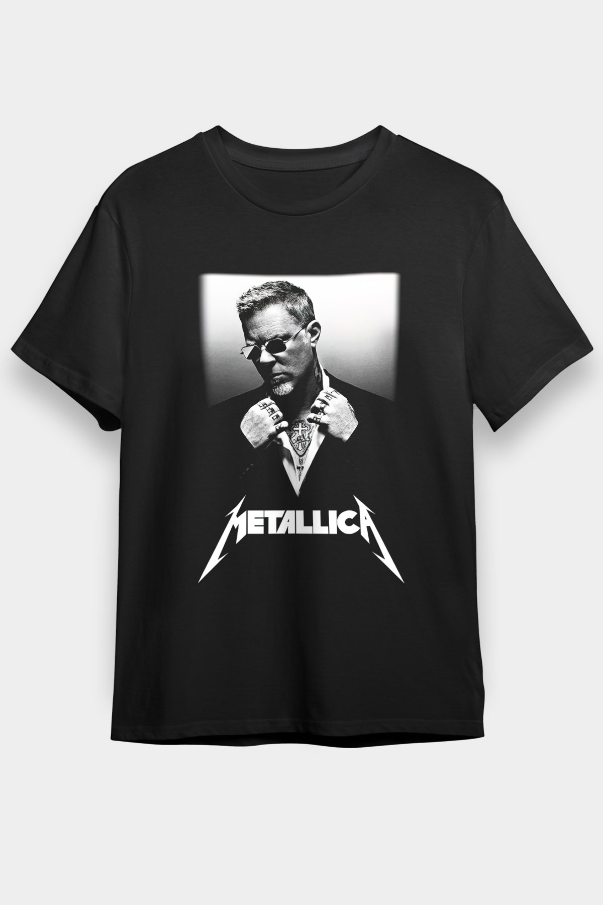 Metallica Siyah Unisex Tişört T-Shirt - TişörtFabrikası