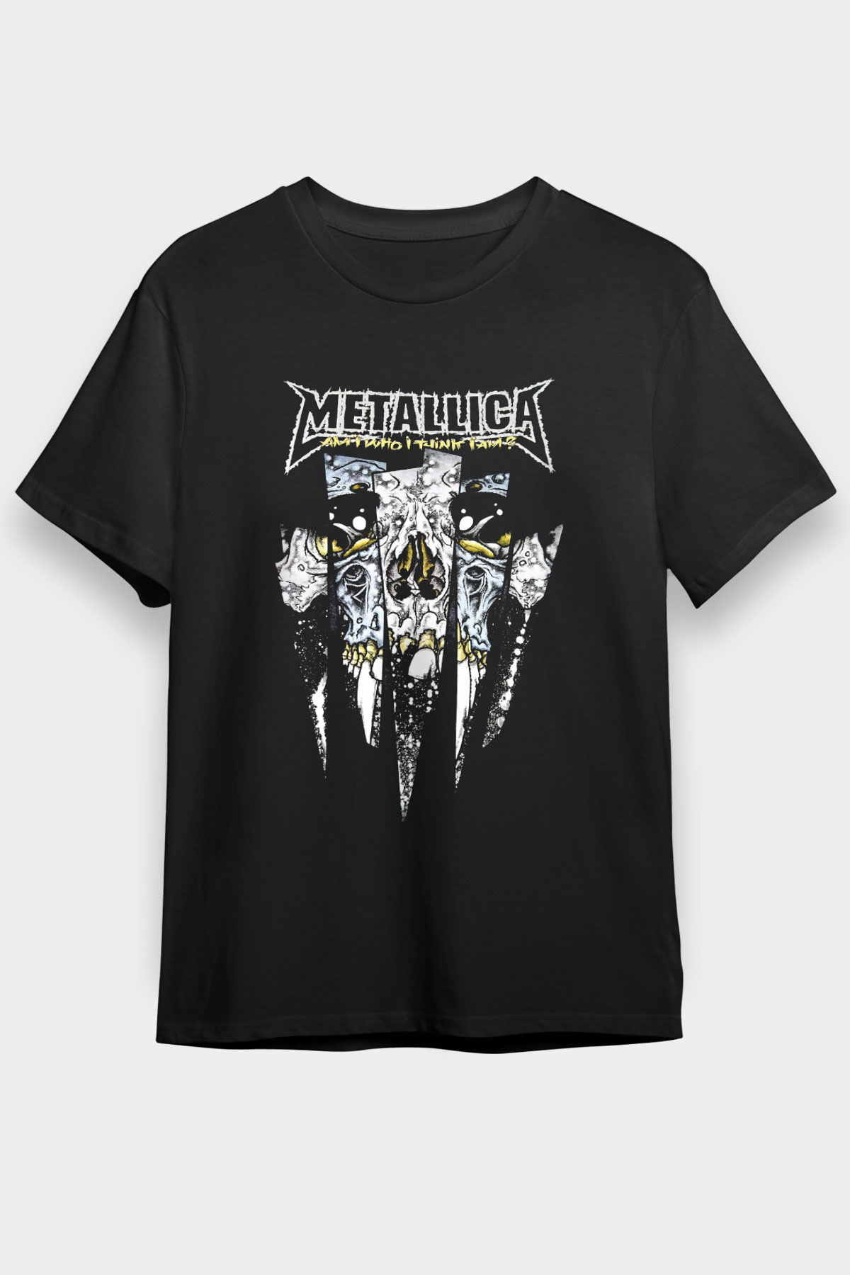 Metallica Siyah Unisex Tişört T-Shirt - TişörtFabrikası