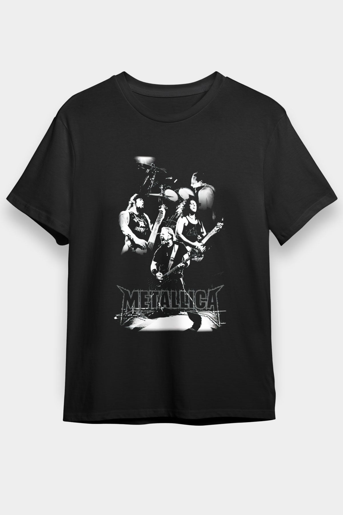 Metallica Siyah Unisex Tişört T-Shirt - TişörtFabrikası