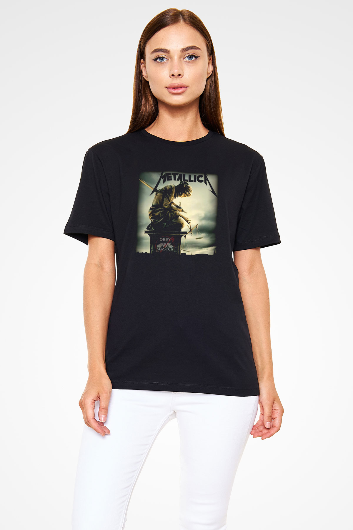 Metallica Siyah Unisex Tişört T-Shirt - TişörtFabrikası
