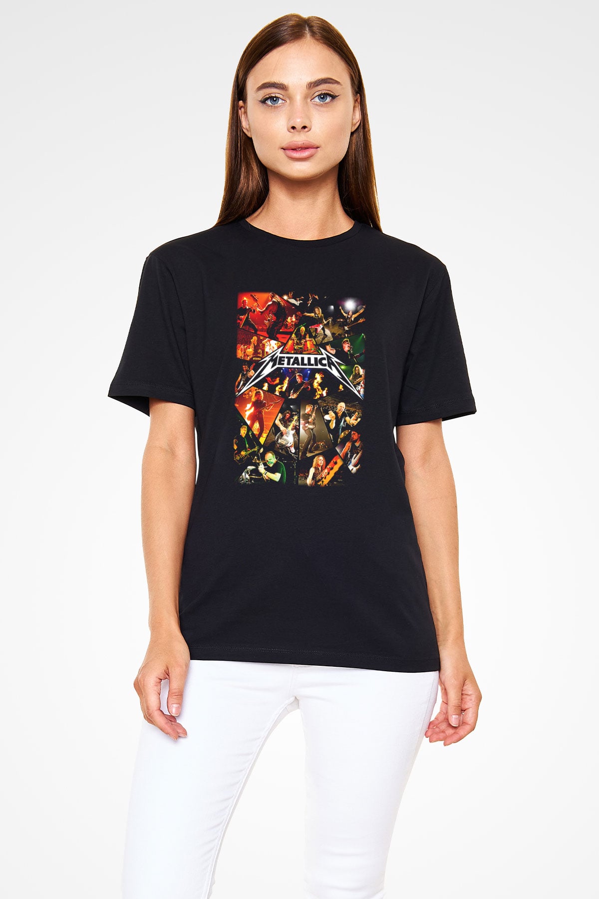 Metallica Siyah Unisex Tişört T-Shirt - TişörtFabrikası