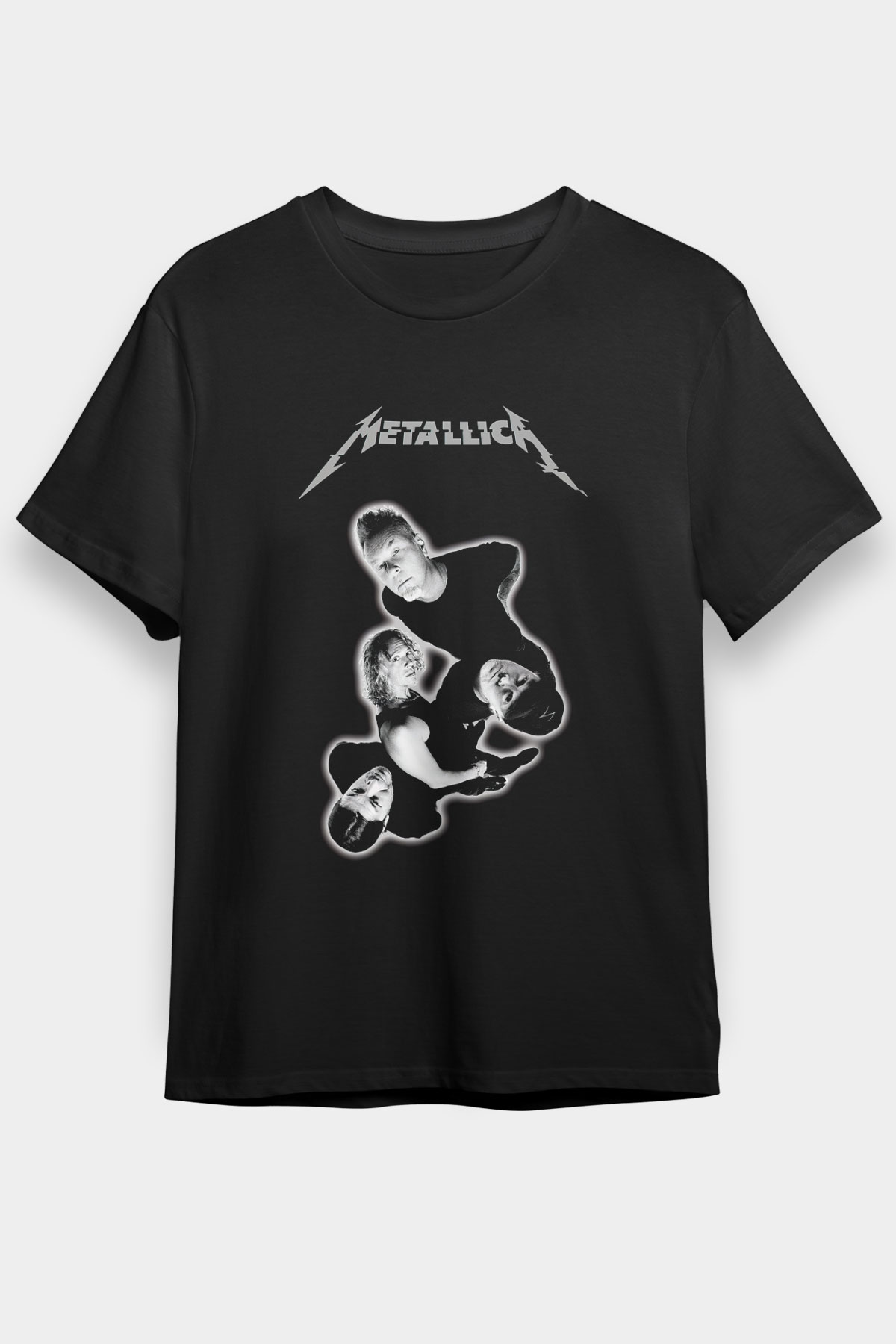 Metallica Siyah Unisex Tişört T-Shirt - TişörtFabrikası