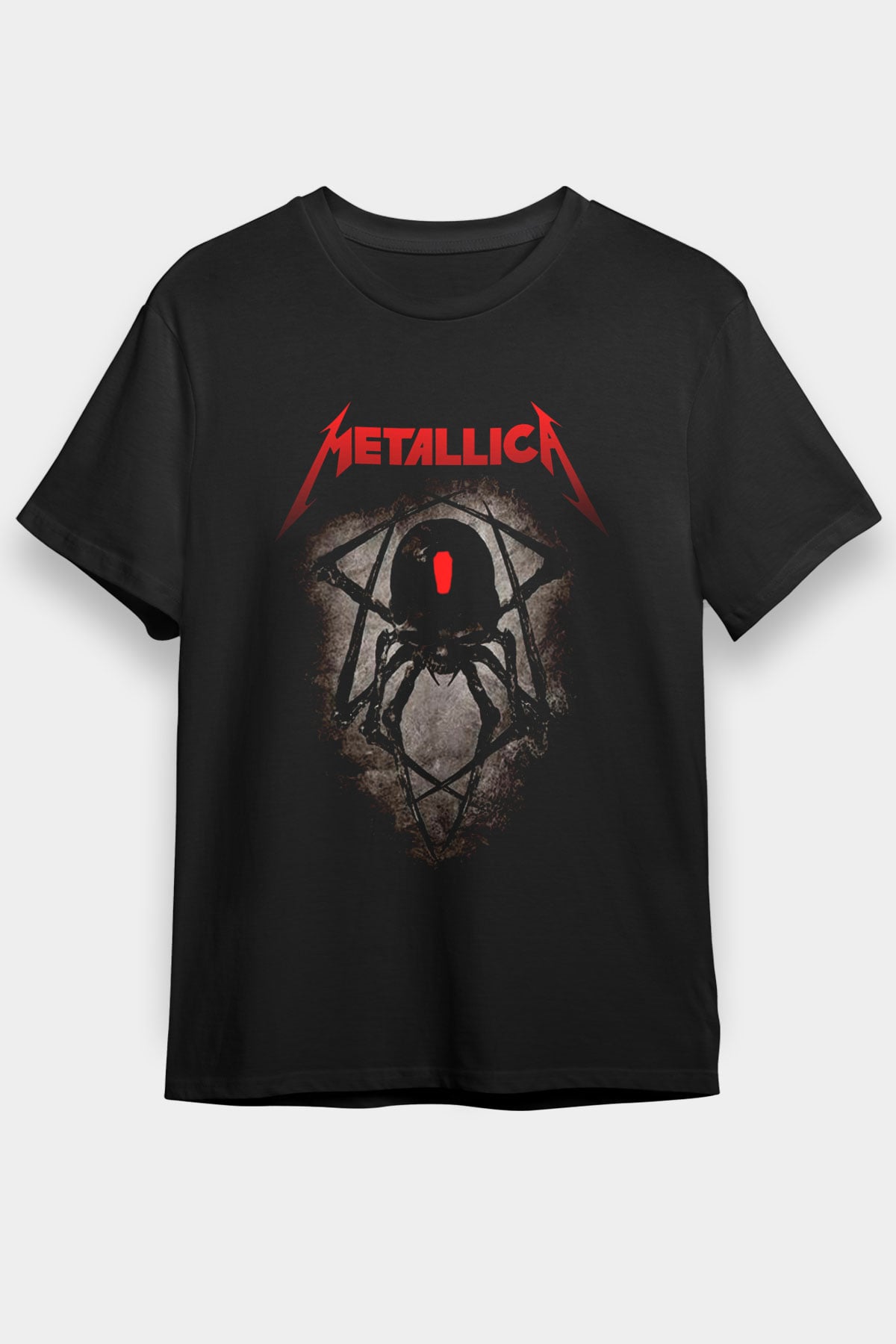 Metallica Siyah Unisex Tişört T-Shirt - TişörtFabrikası