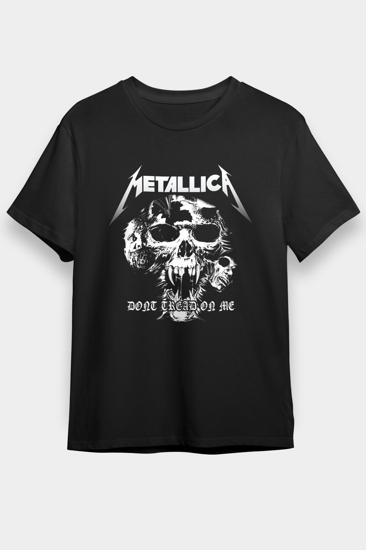 Metallica Siyah Unisex Tişört T-Shirt - TişörtFabrikası
