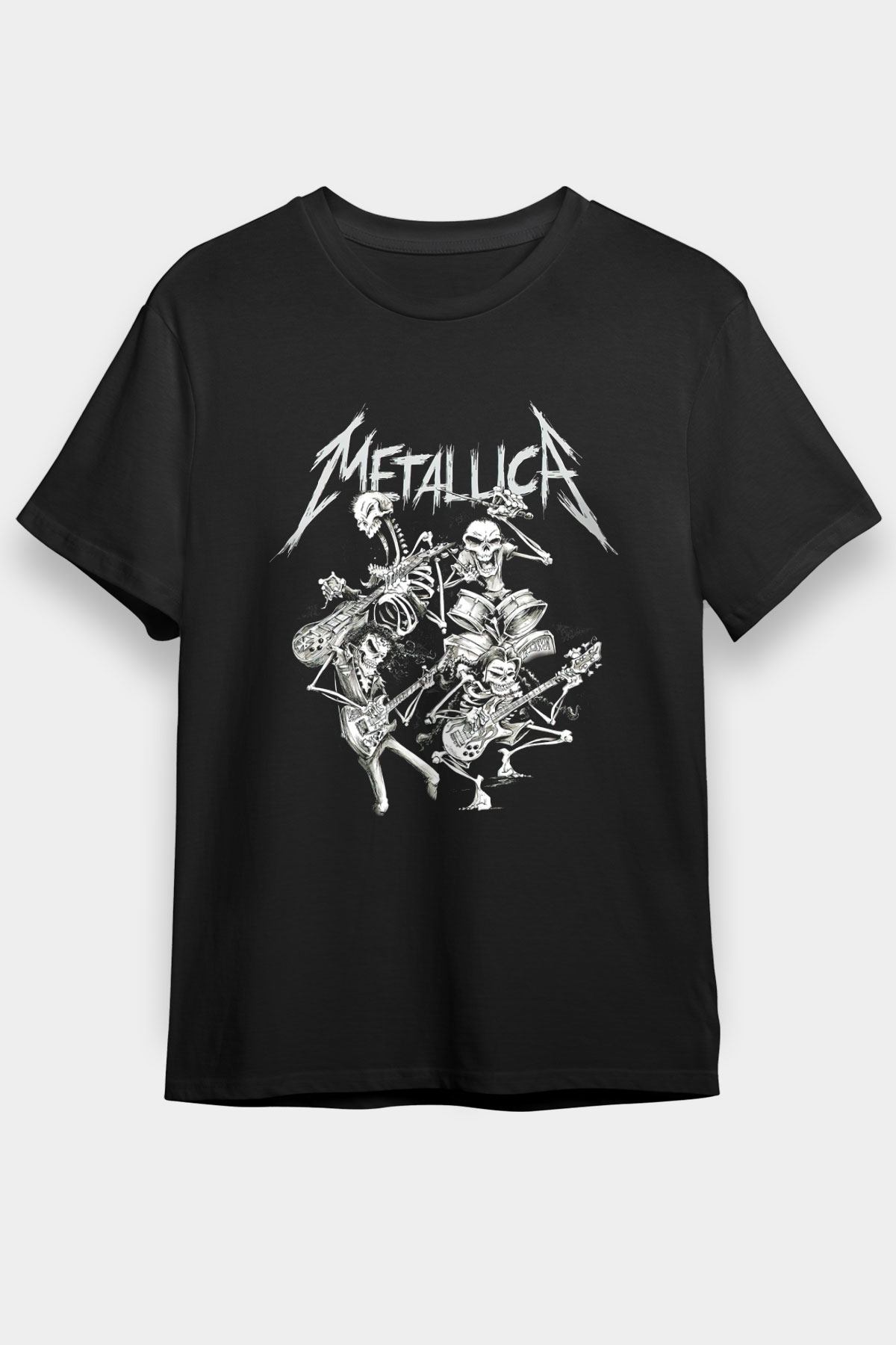 Metallica Siyah Unisex Tişört T-Shirt - TişörtFabrikası