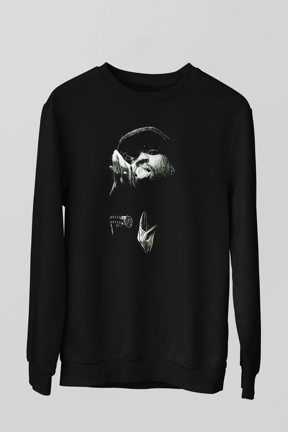 Method Man Siyah Unisex Sweatshirt