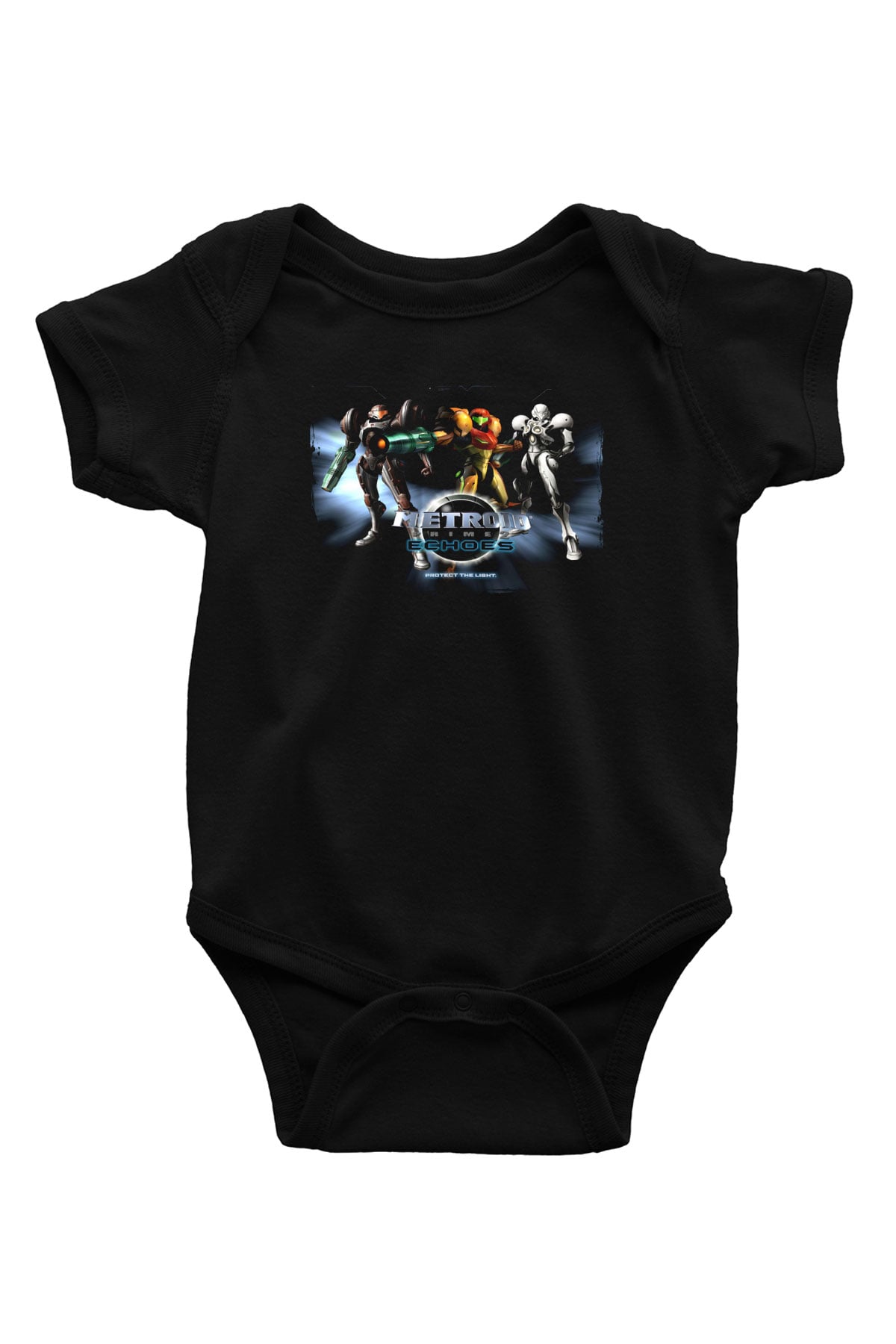 Metroid Prime Siyah Bebek Body - Zıbın