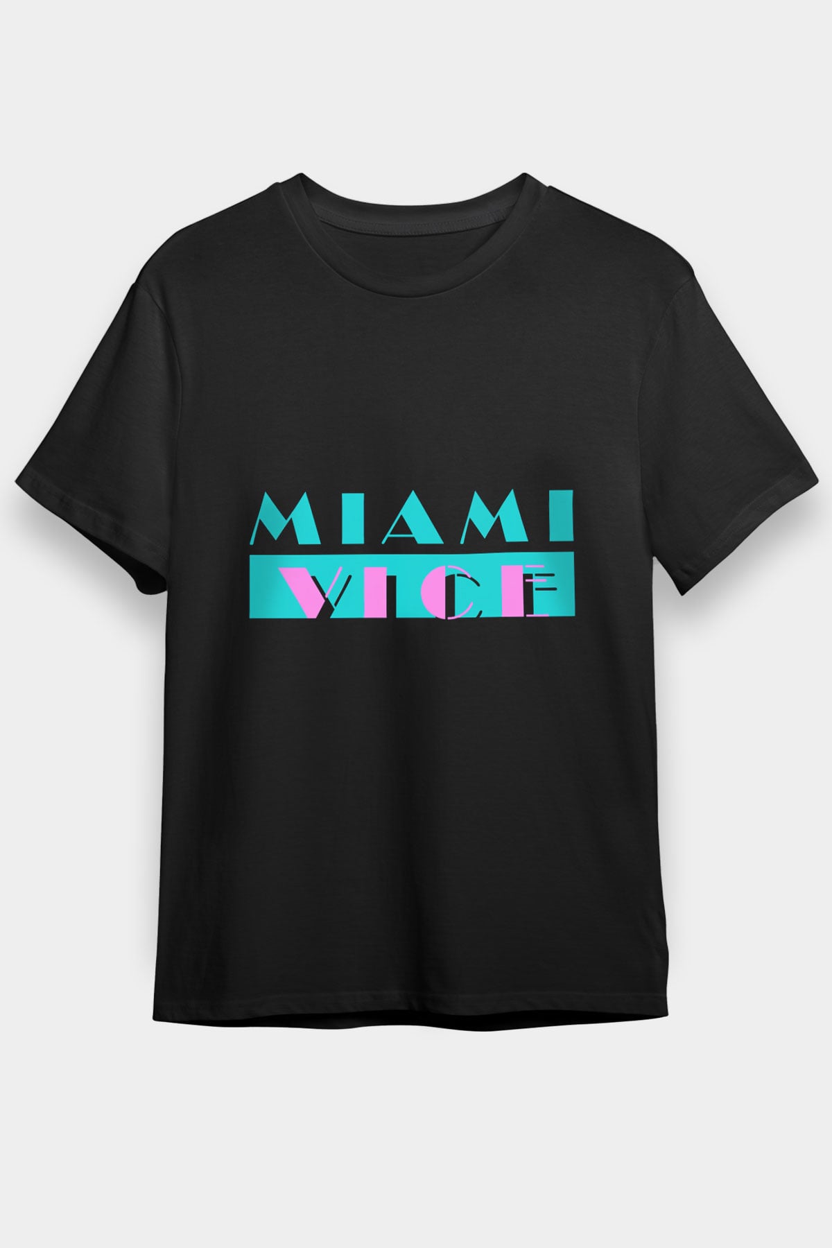Miami Vice Beyaz Unisex Tişört