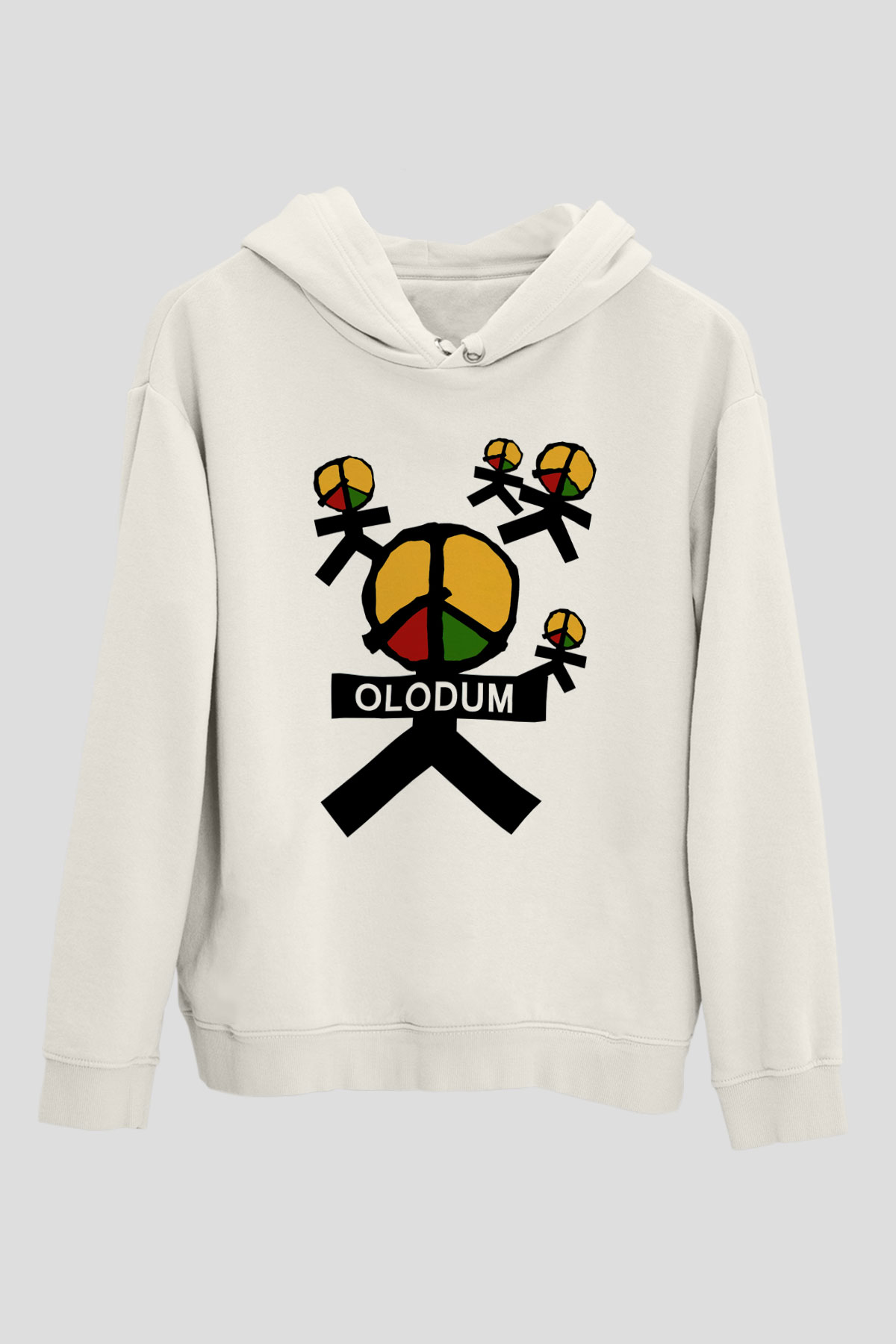 Michael Jackson Beyaz Unisex Kapşonlu Sweatshirt