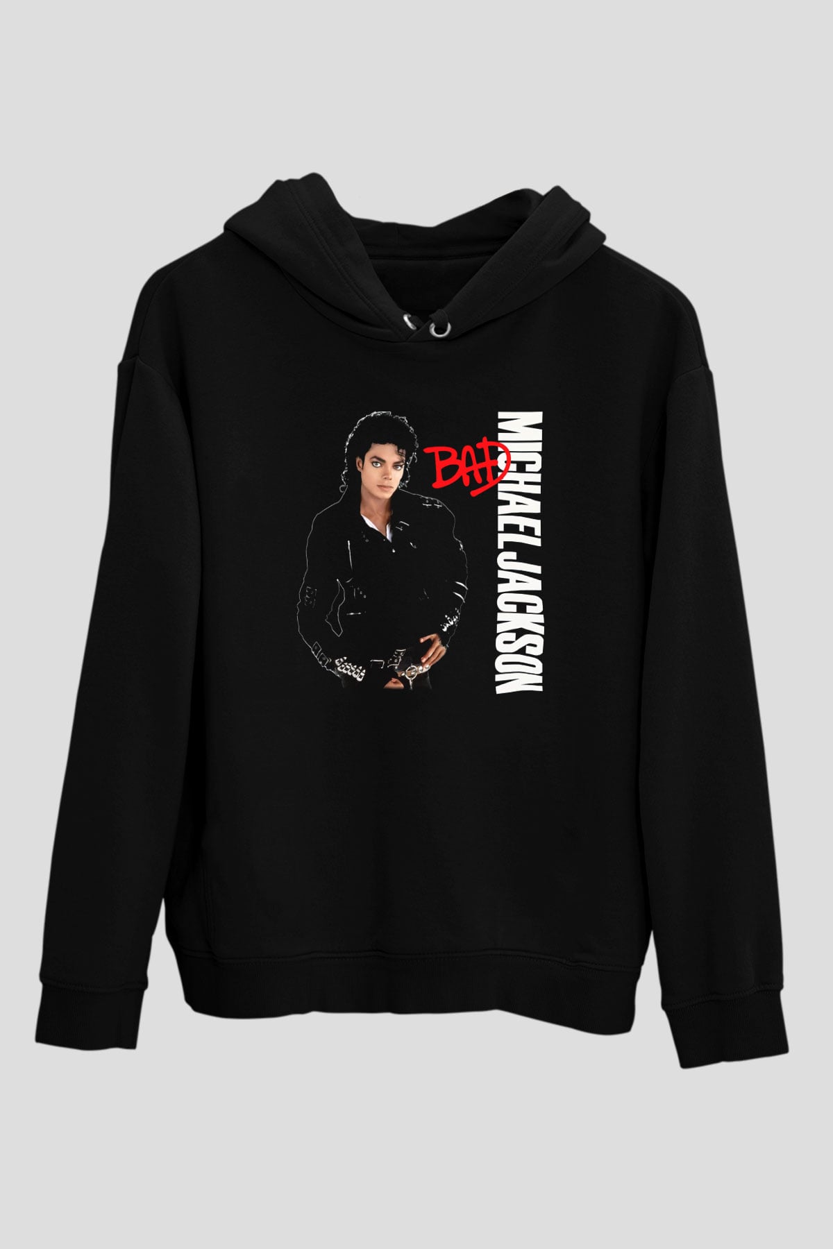 Michael Jackson Siyah Unisex Hoodie