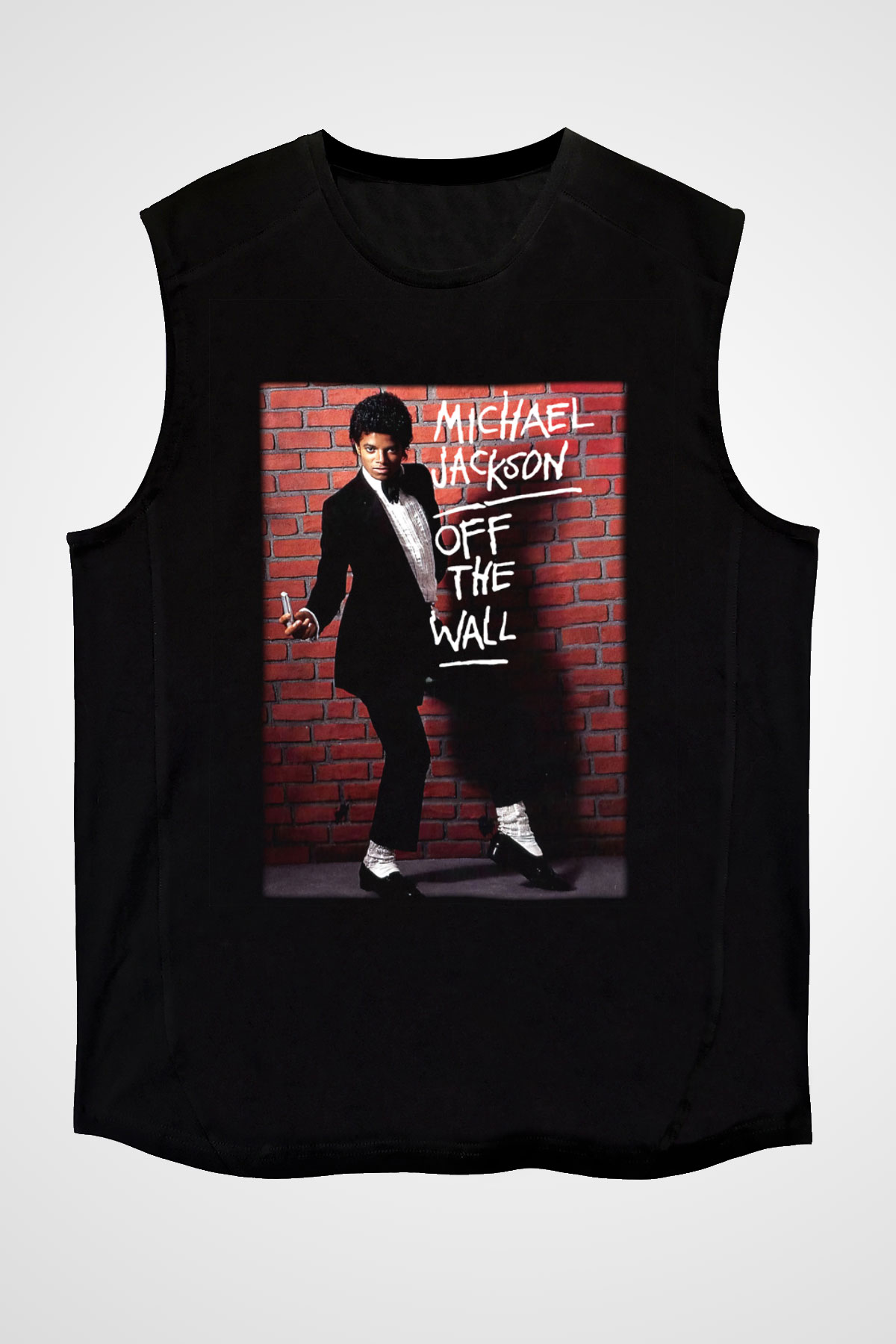 Michael Jackson Siyah Unisex Kolsuz Tişört