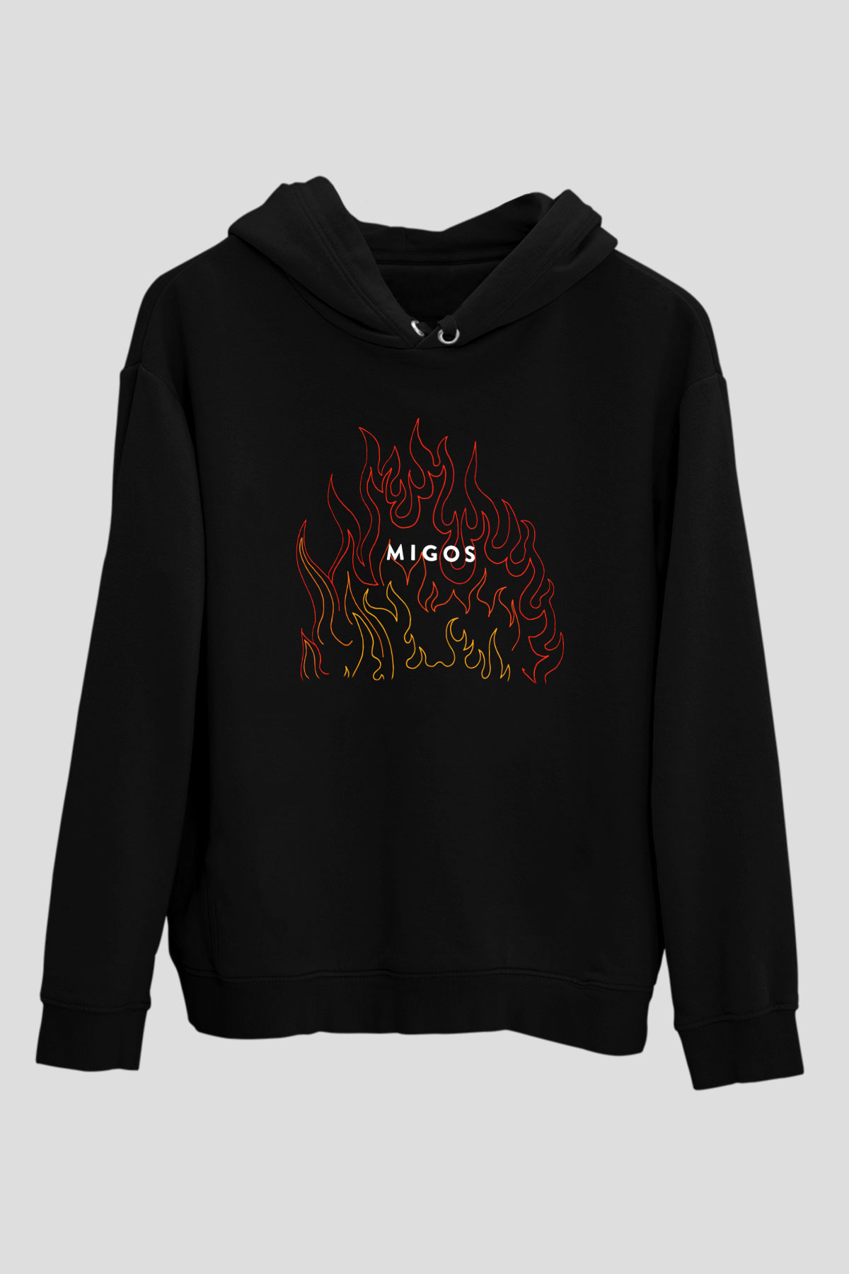 Migos Siyah Unisex Hoodie