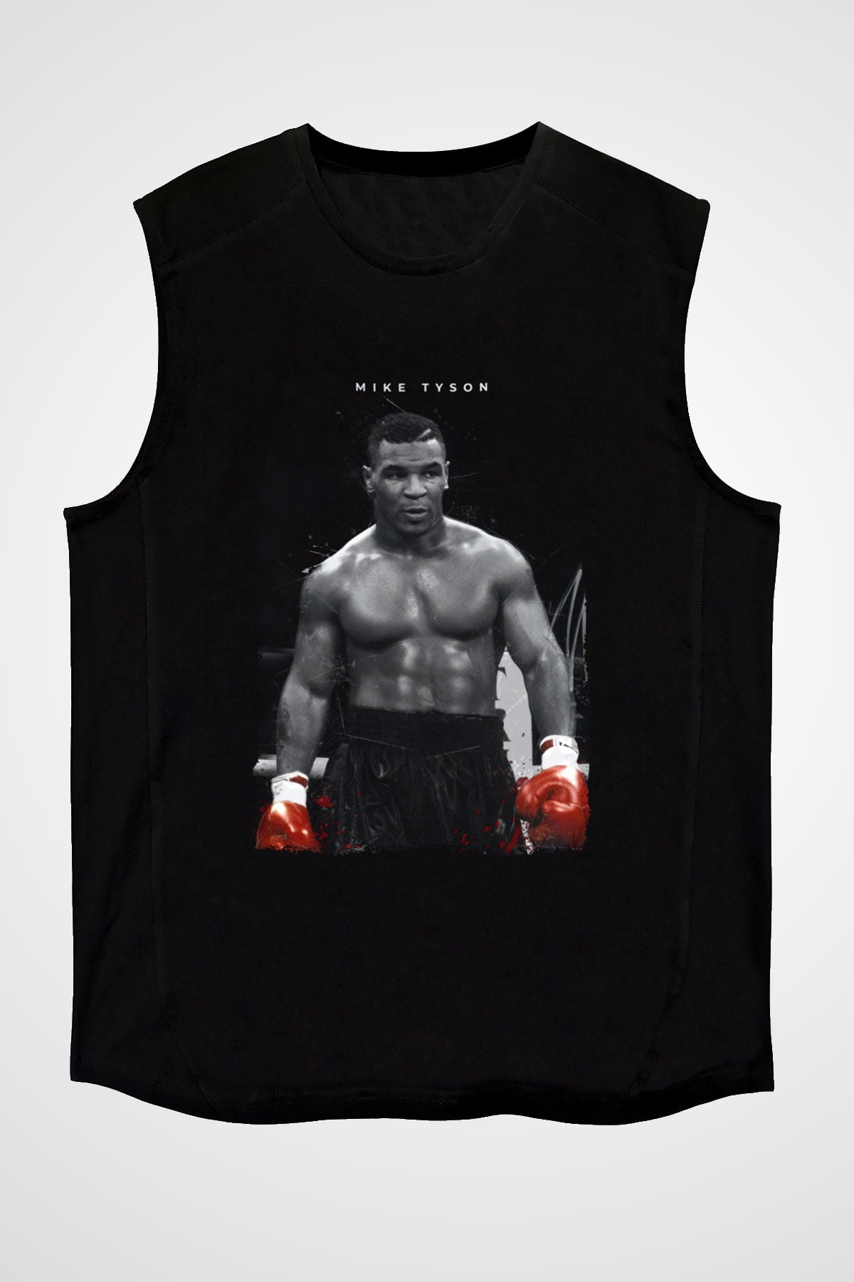 Mike Tyson Siyah Unisex  Kolsuz Tişört