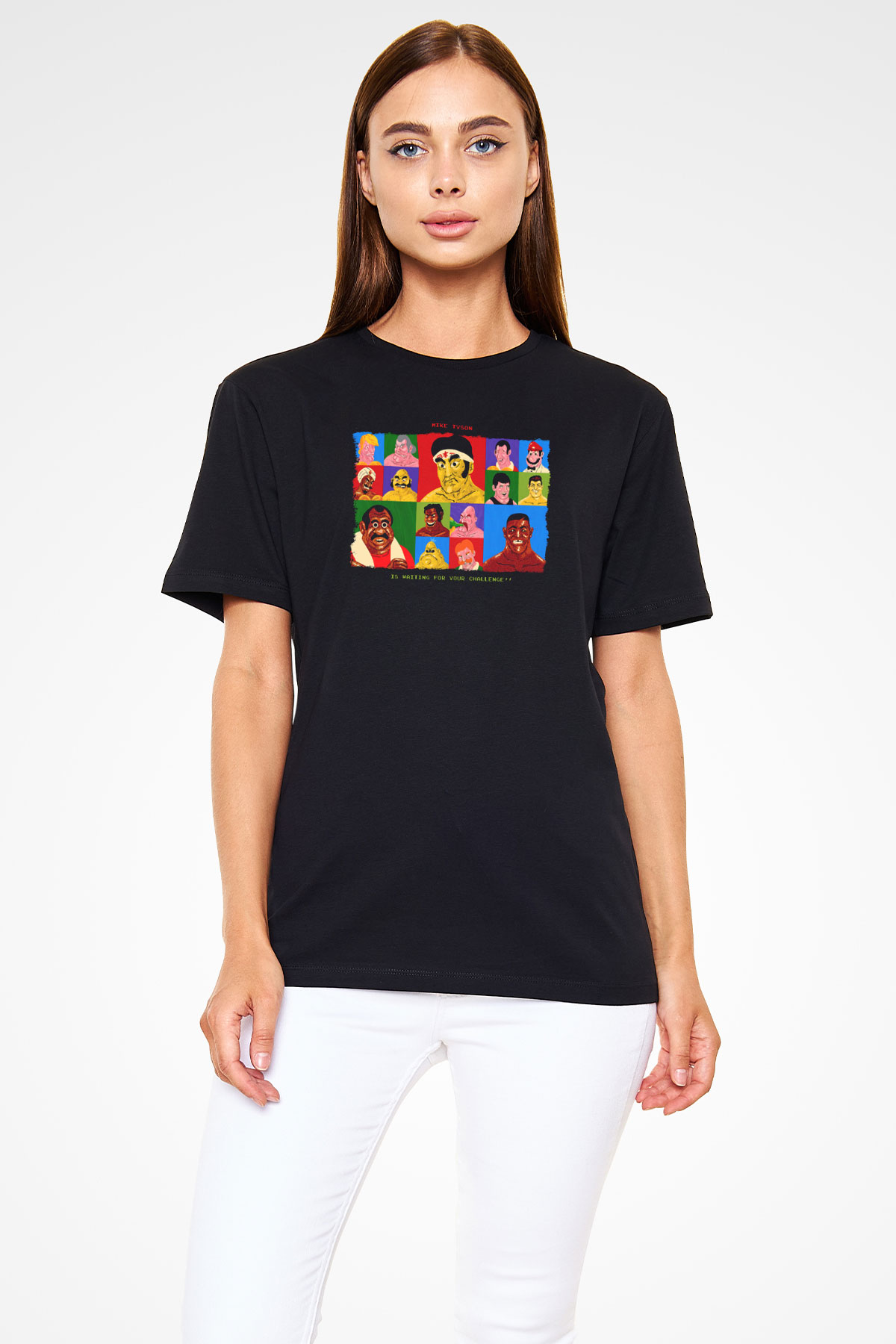 Mike Tysons Punch-Out! Siyah Unisex Tişört