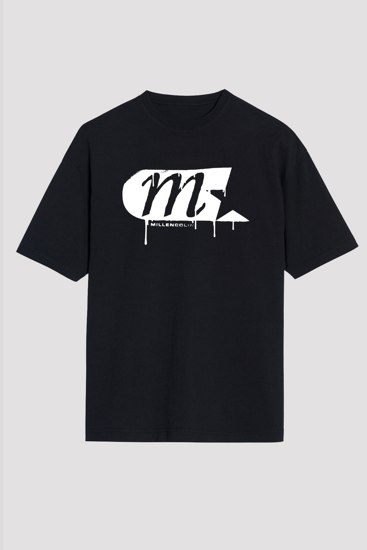Millencolin Siyah Unisex Oversize Tişört T-Shirt